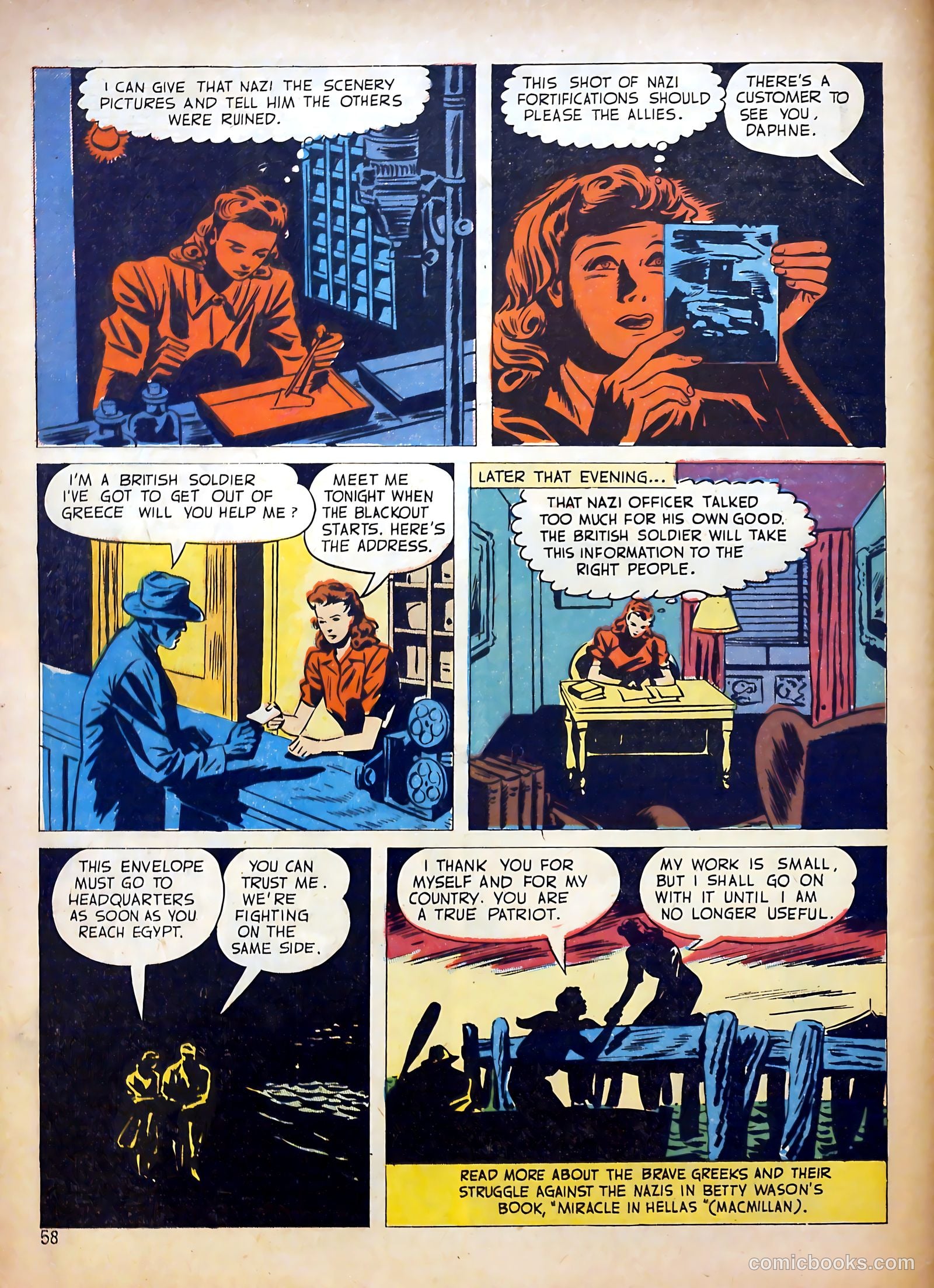 Calling All Girls #23 (1956) — page 57 of 60