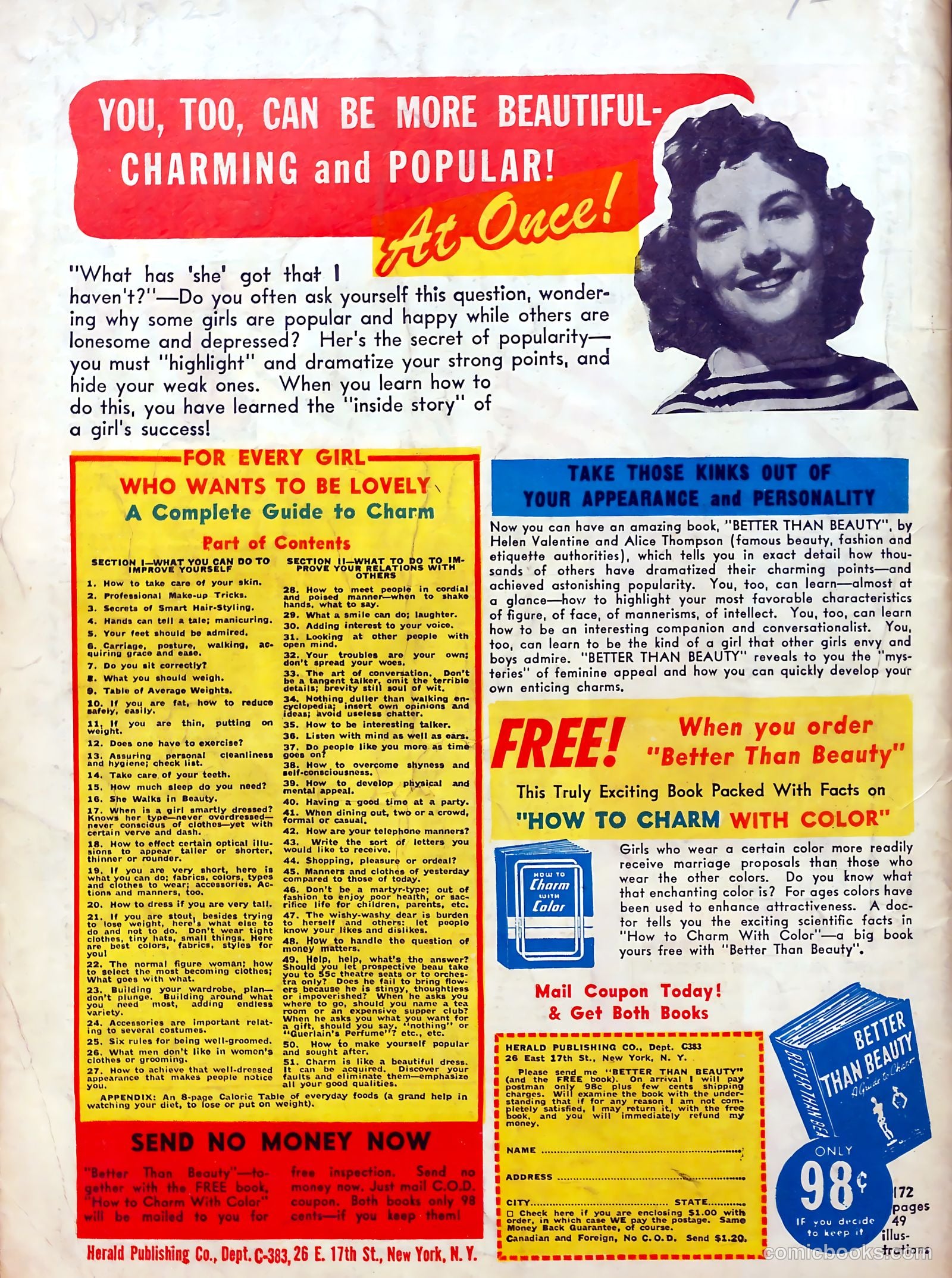 Calling All Girls #23 (1956) — page 59 of 60
