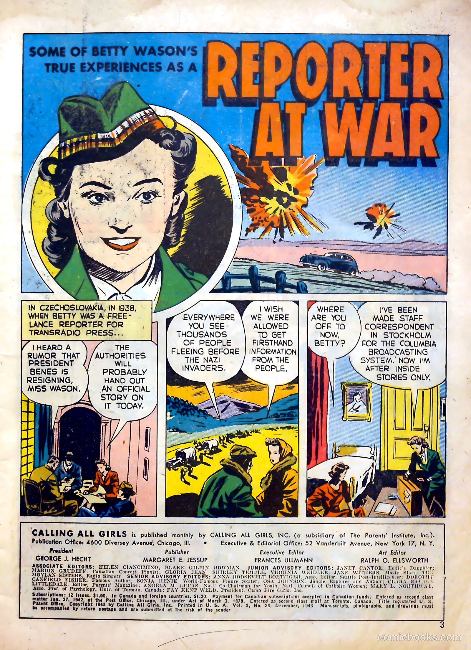 Calling All Girls #24 (1956) — page 3 of 59