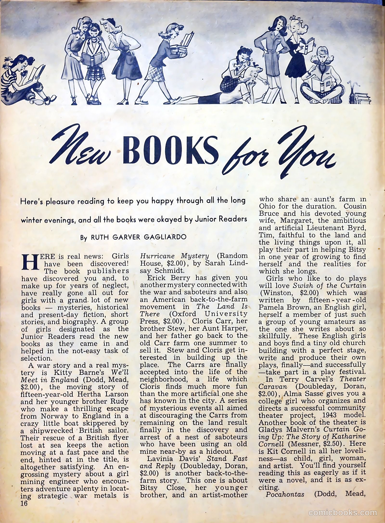 Calling All Girls #24 (1956) — page 16 of 59