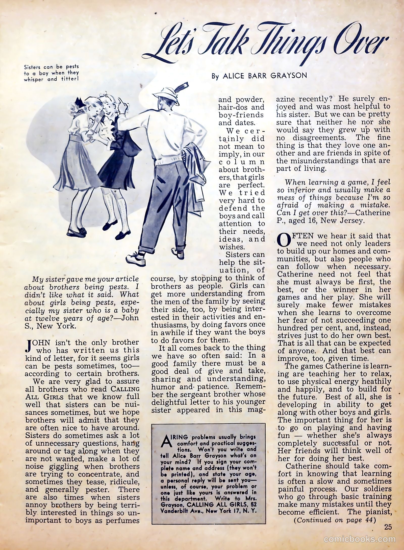 Calling All Girls #24 (1956) — page 25 of 59