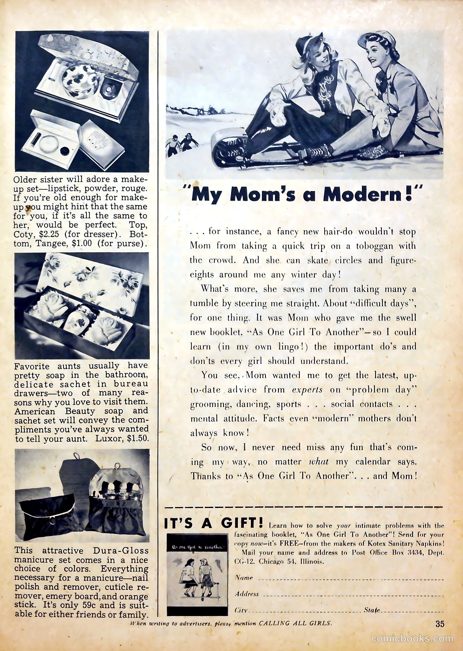 Calling All Girls #24 (1956) — page 34 of 59