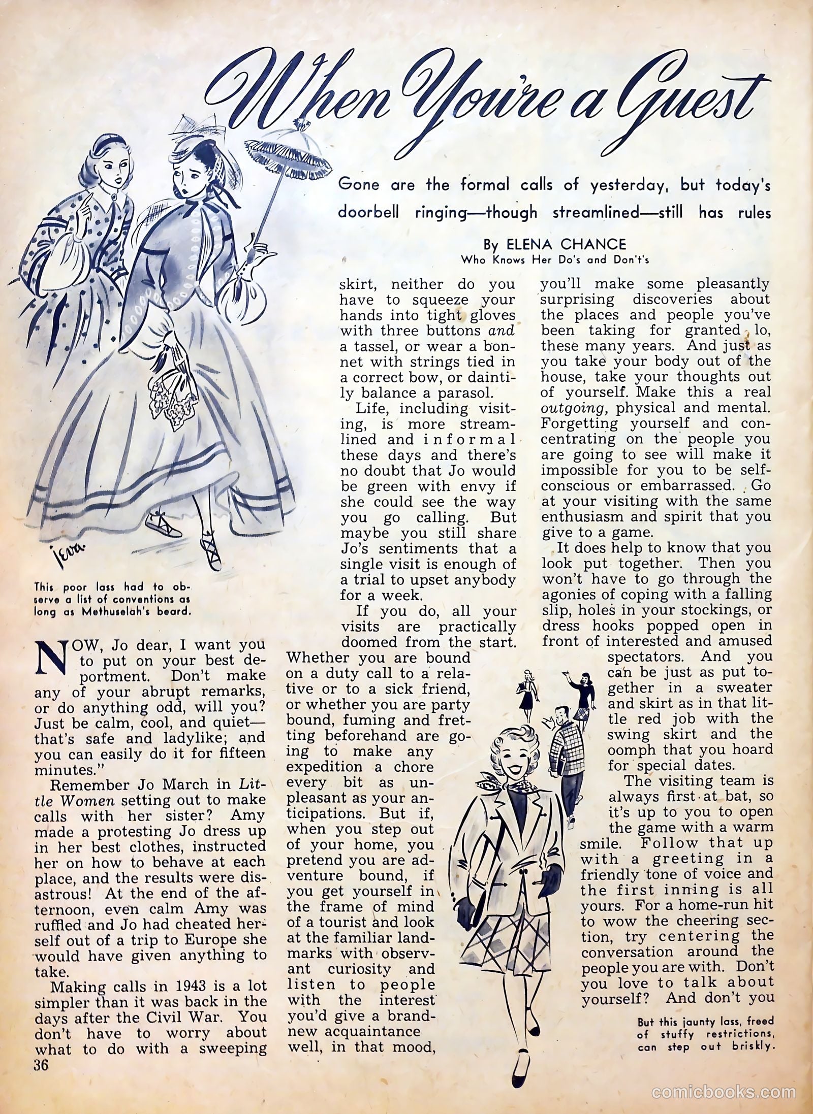 Calling All Girls #24 (1956) — page 35 of 59