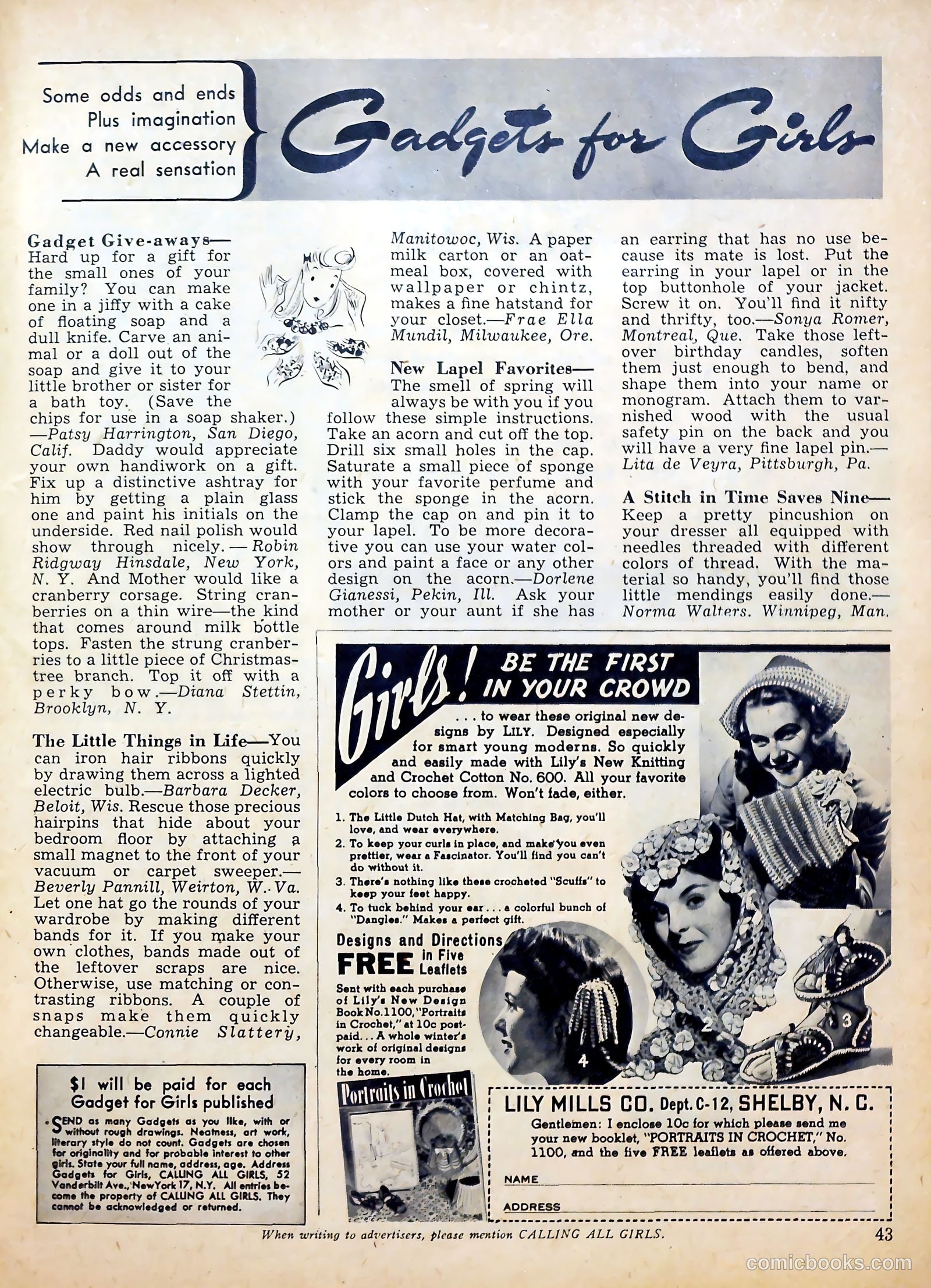 Calling All Girls #24 (1956) — page 42 of 59