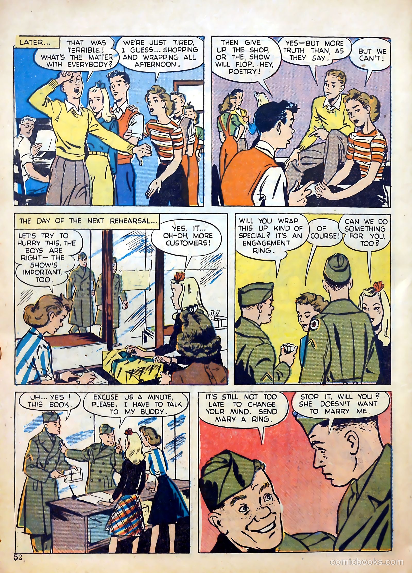 Calling All Girls #24 (1956) — page 51 of 59