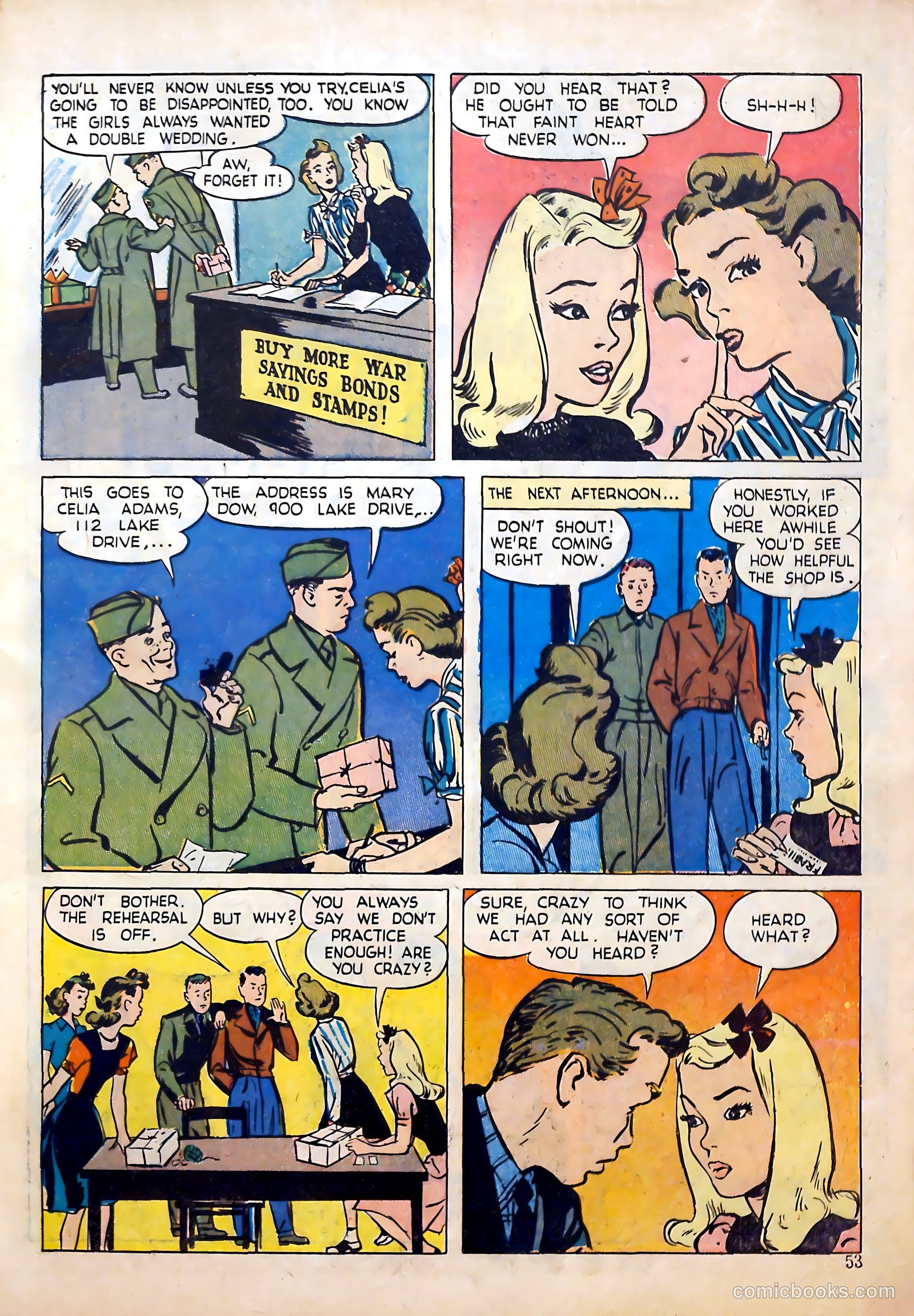 Calling All Girls #24 (1956) — page 52 of 59