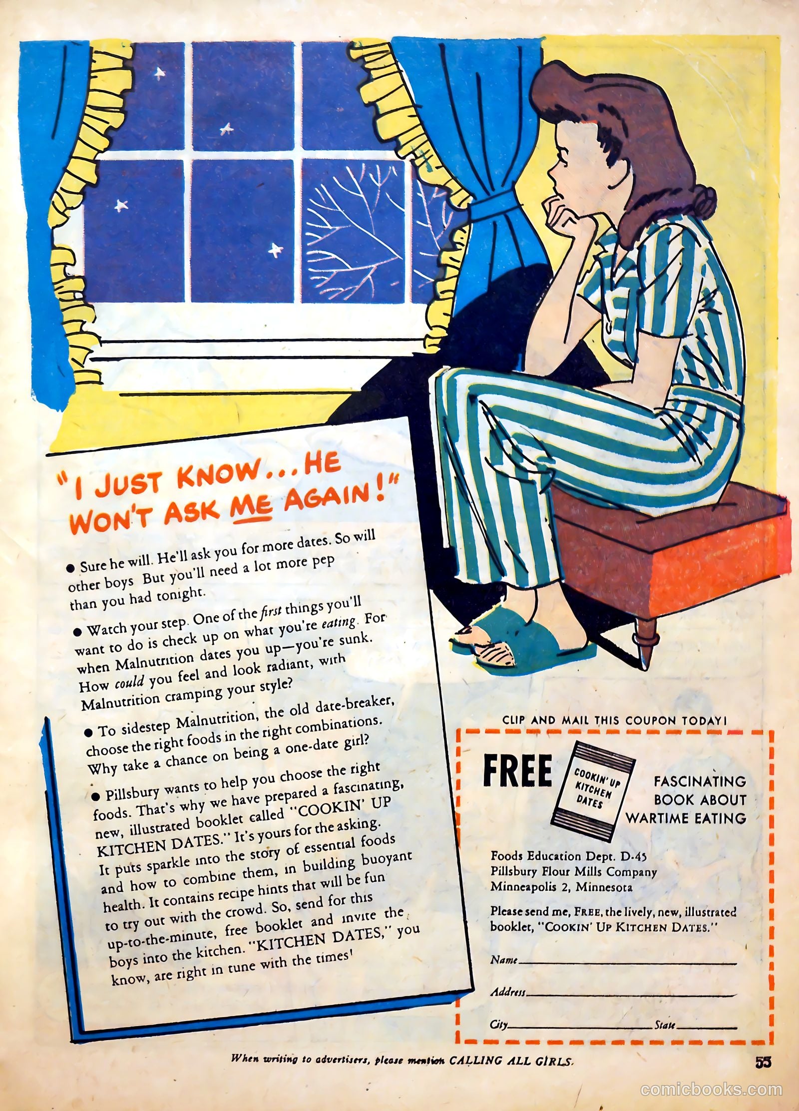 Calling All Girls #24 (1956) — page 54 of 59
