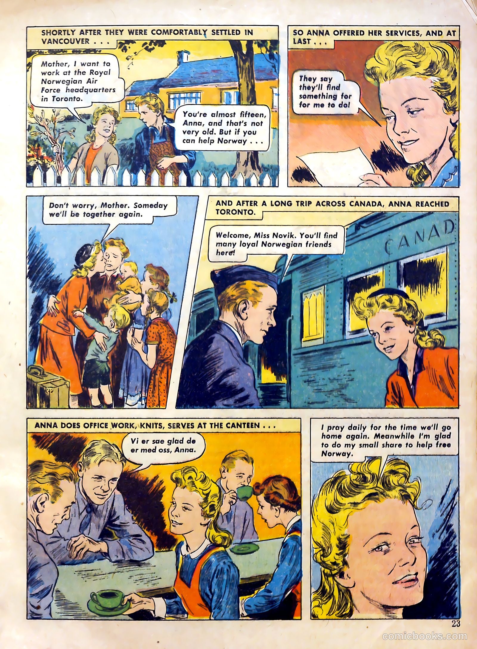 Calling All Girls #25 (1956) — page 23 of 60