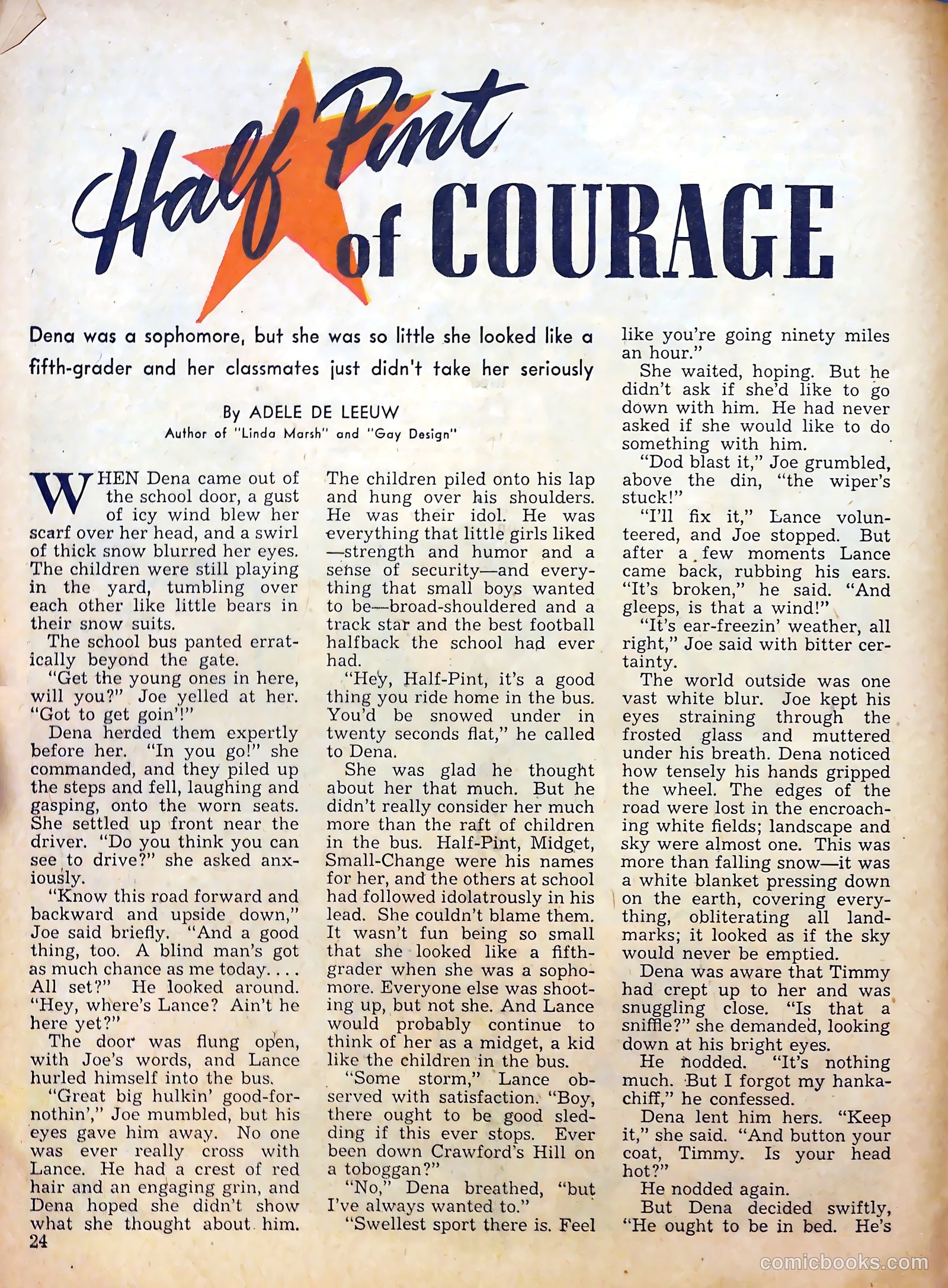 Calling All Girls #25 (1956) — page 24 of 60