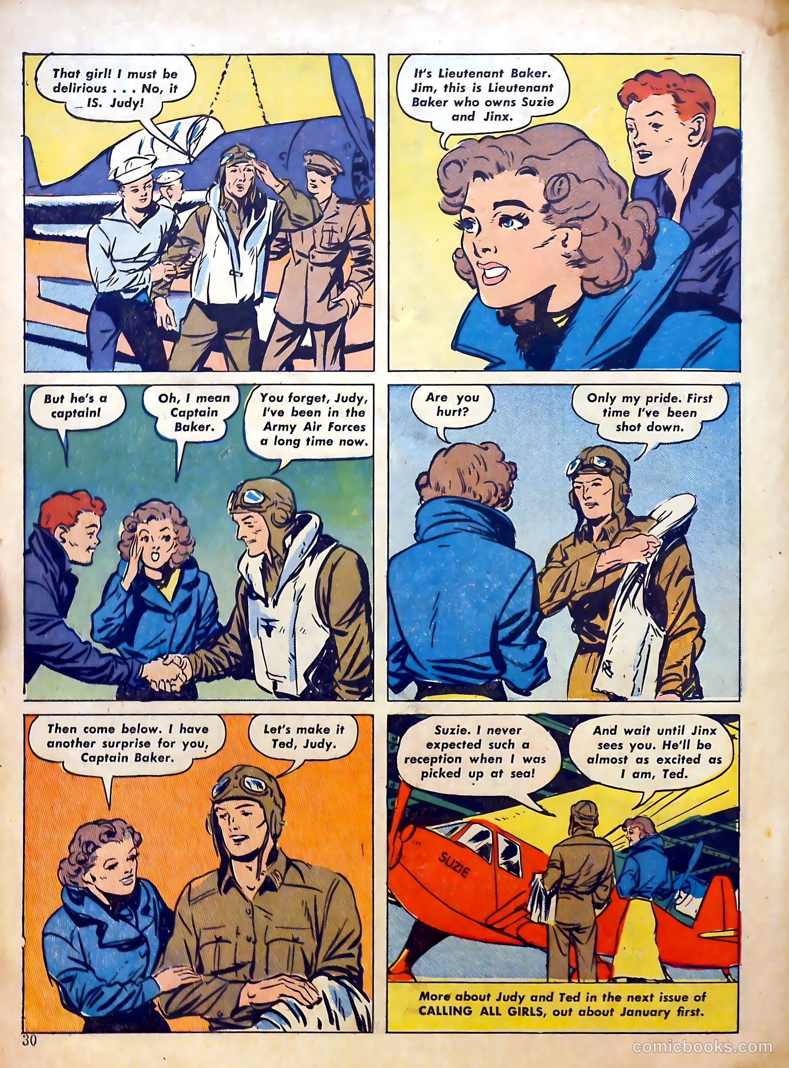 Calling All Girls #25 (1956) — page 30 of 60