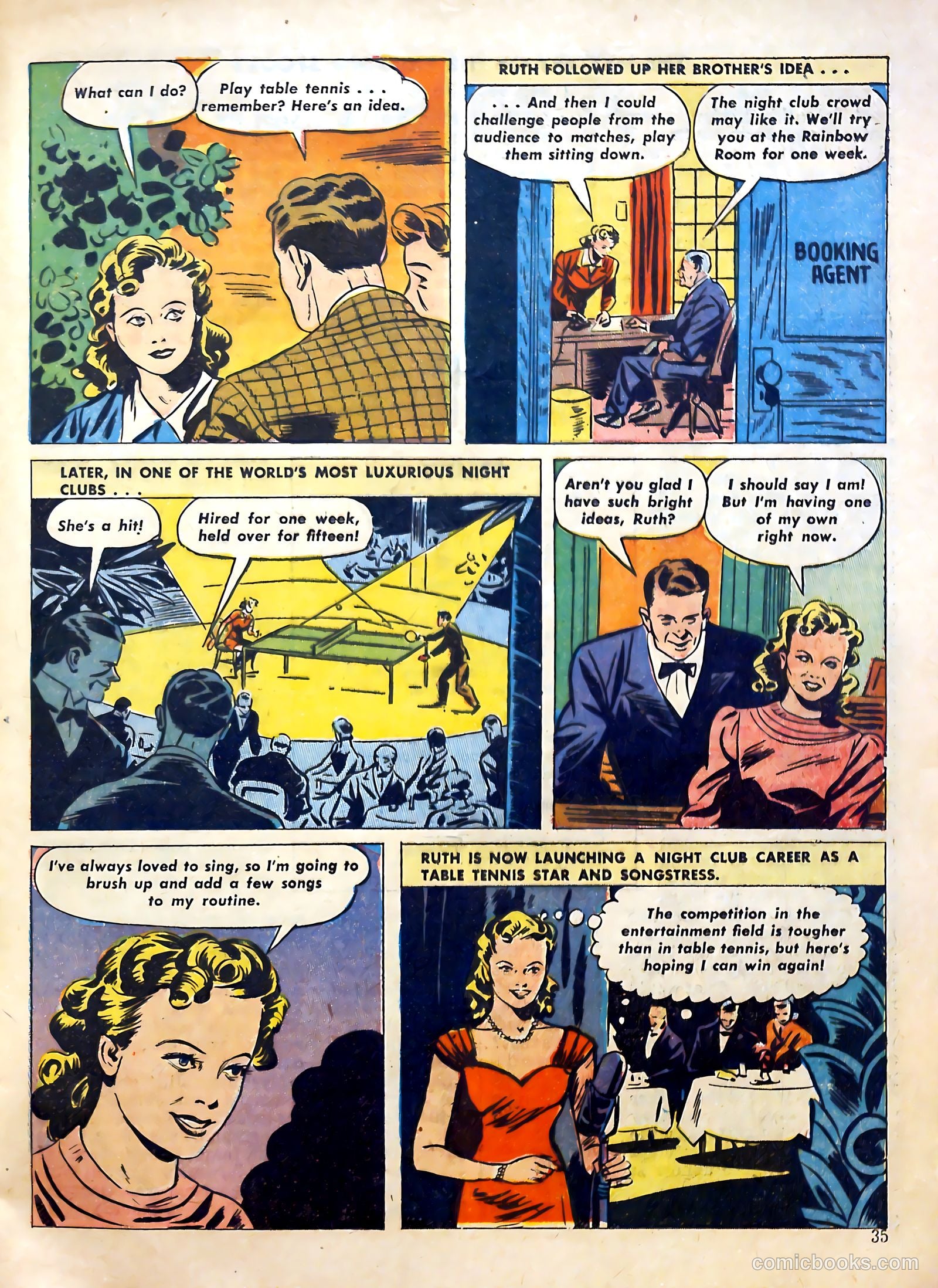Calling All Girls #25 (1956) — page 35 of 60