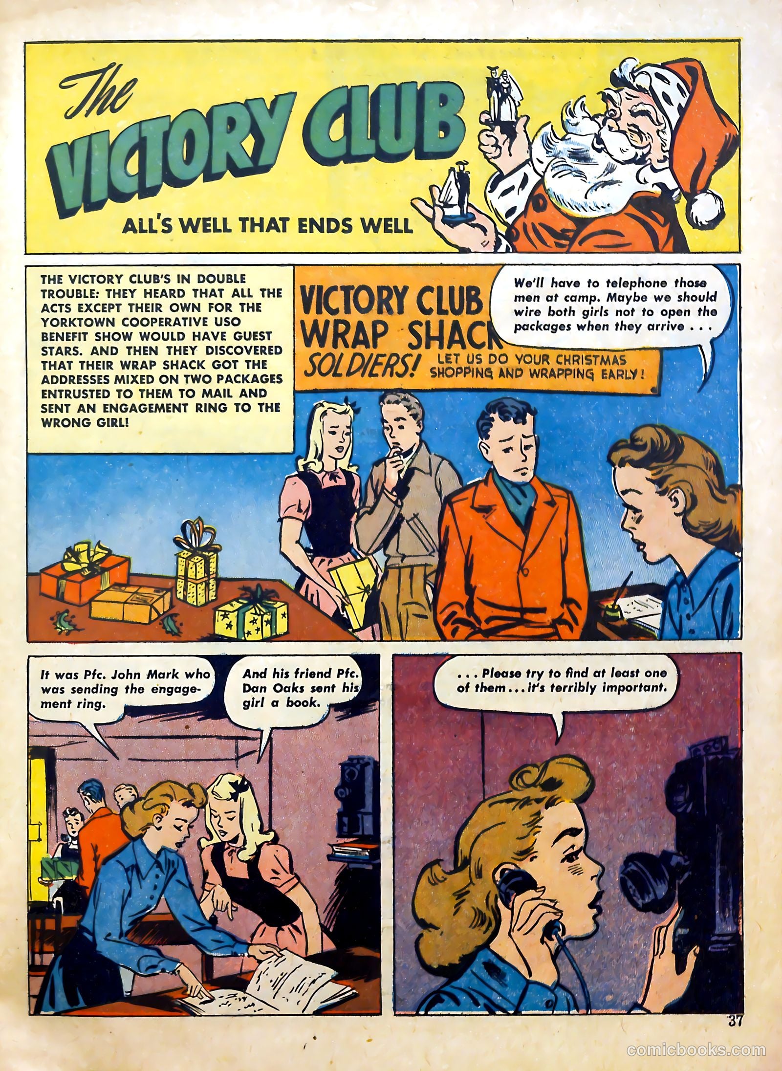 Calling All Girls #25 (1956) — page 37 of 60