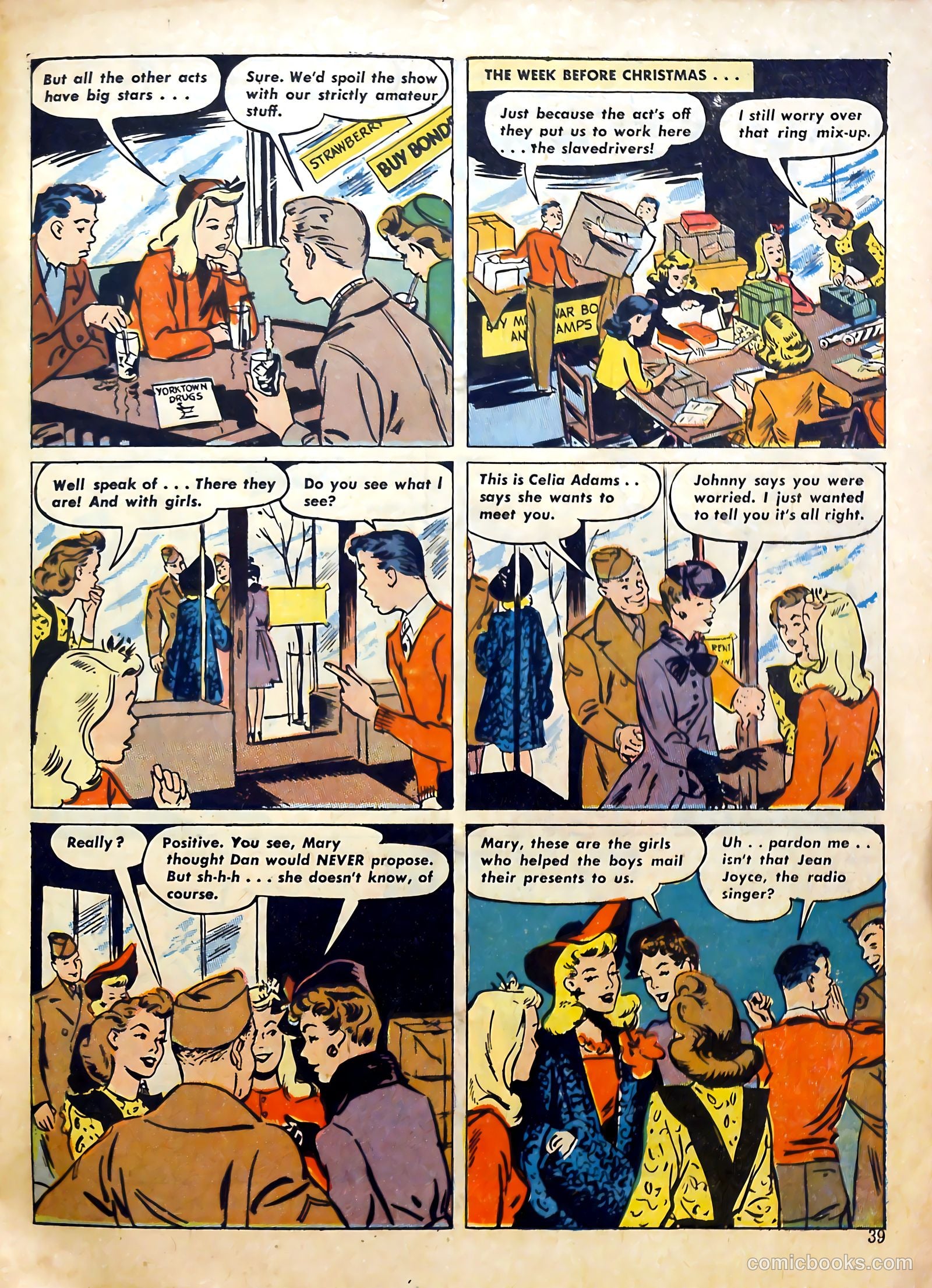 Calling All Girls #25 (1956) — page 39 of 60