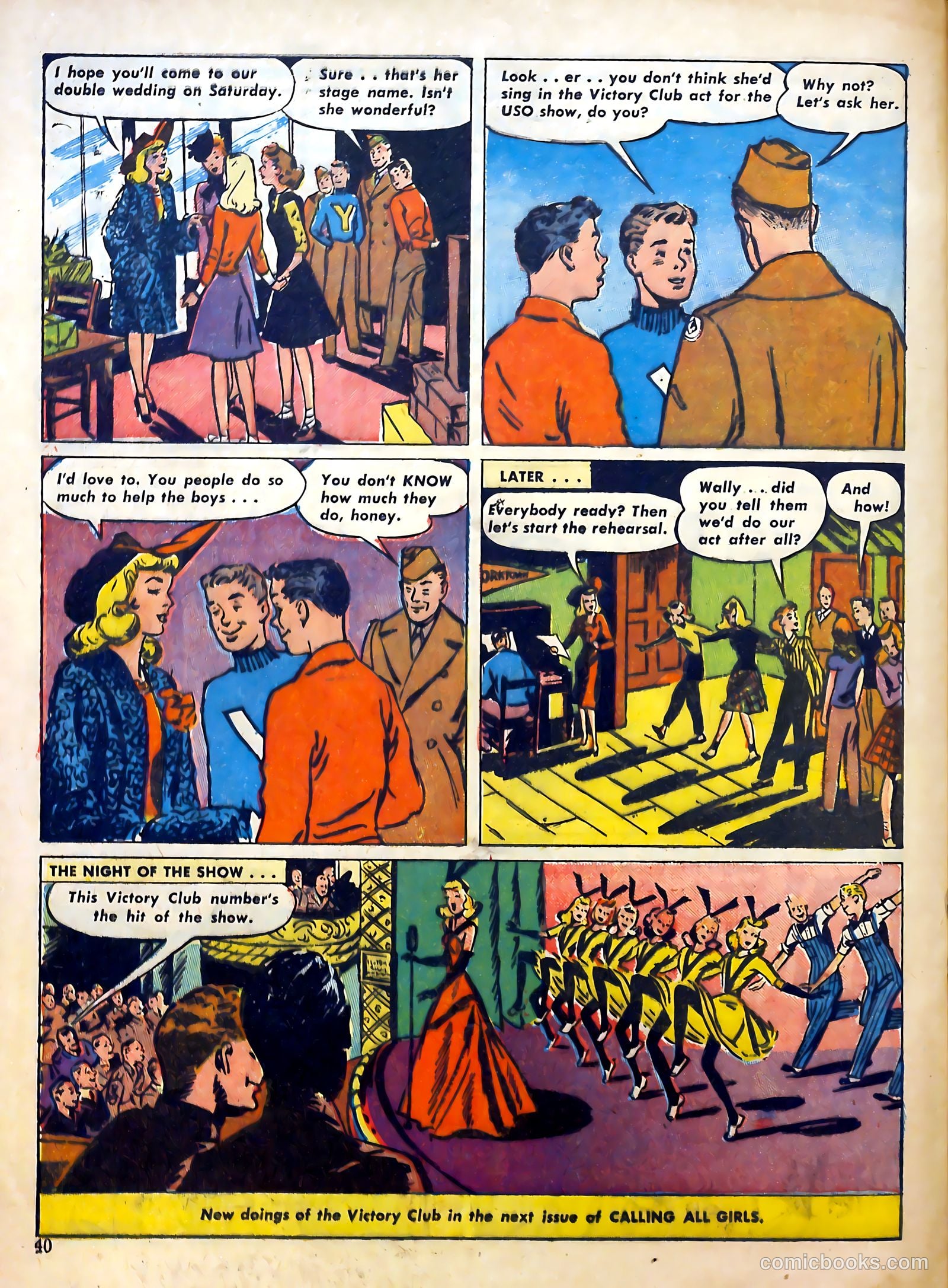 Calling All Girls #25 (1956) — page 40 of 60