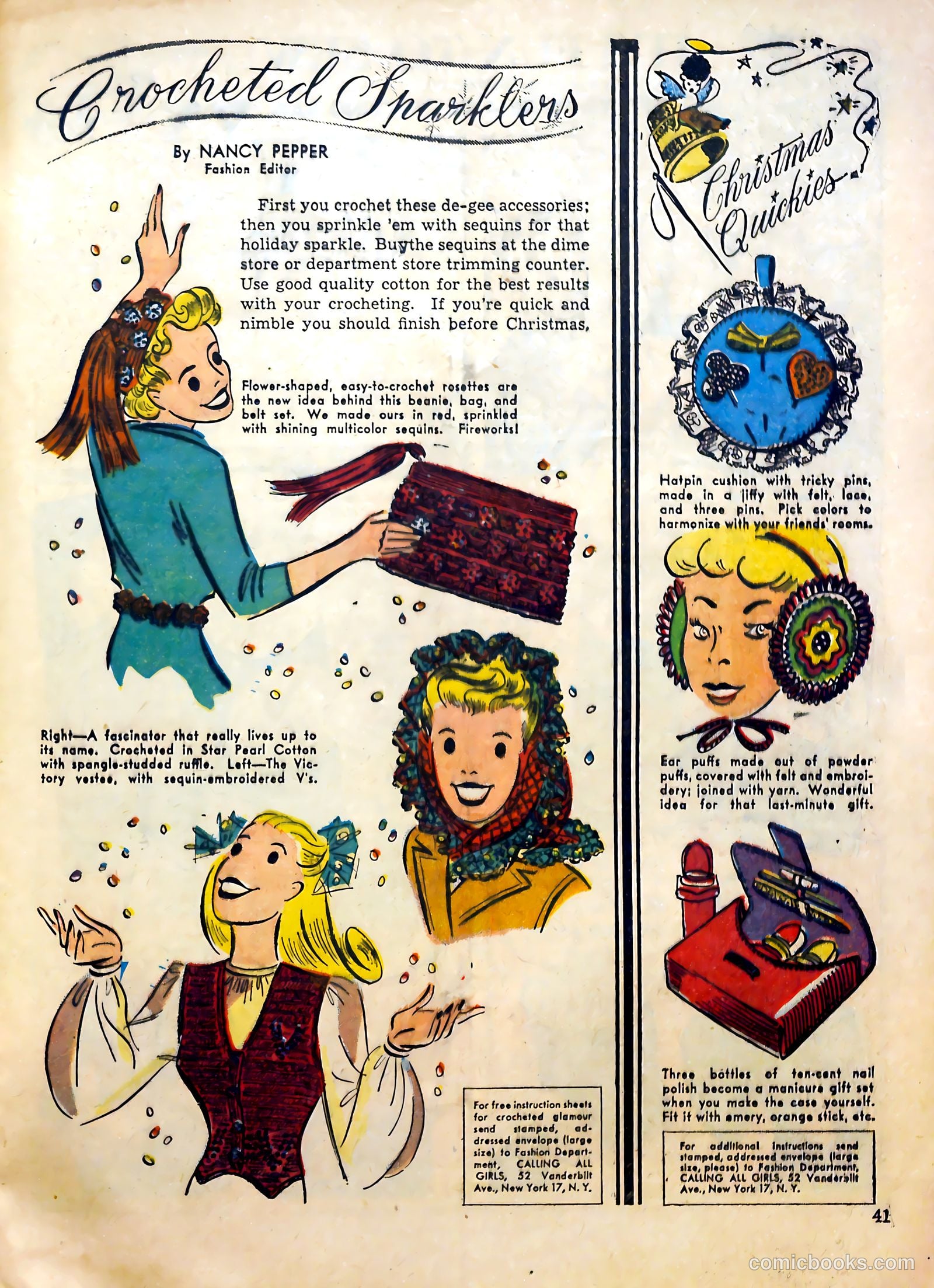 Calling All Girls #25 (1956) — page 41 of 60