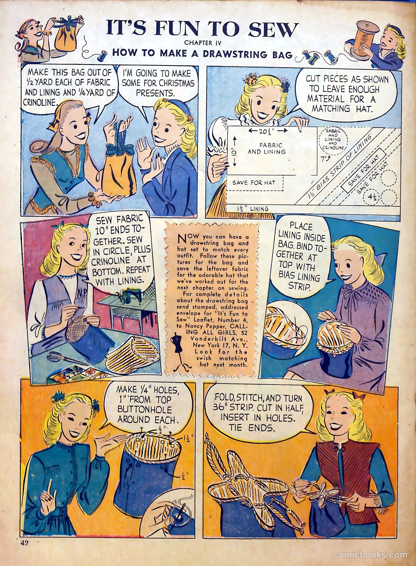 Calling All Girls #25 (1956) — page 42 of 60