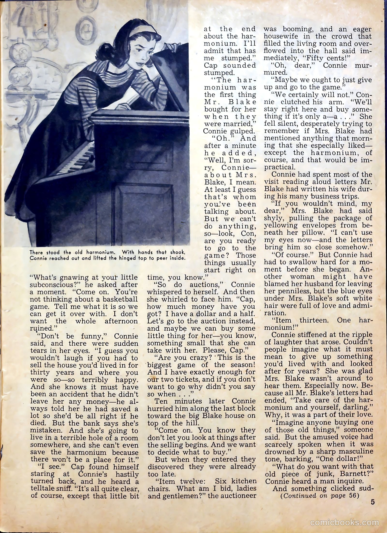 Calling All Girls #26 (1956) — page 5 of 60