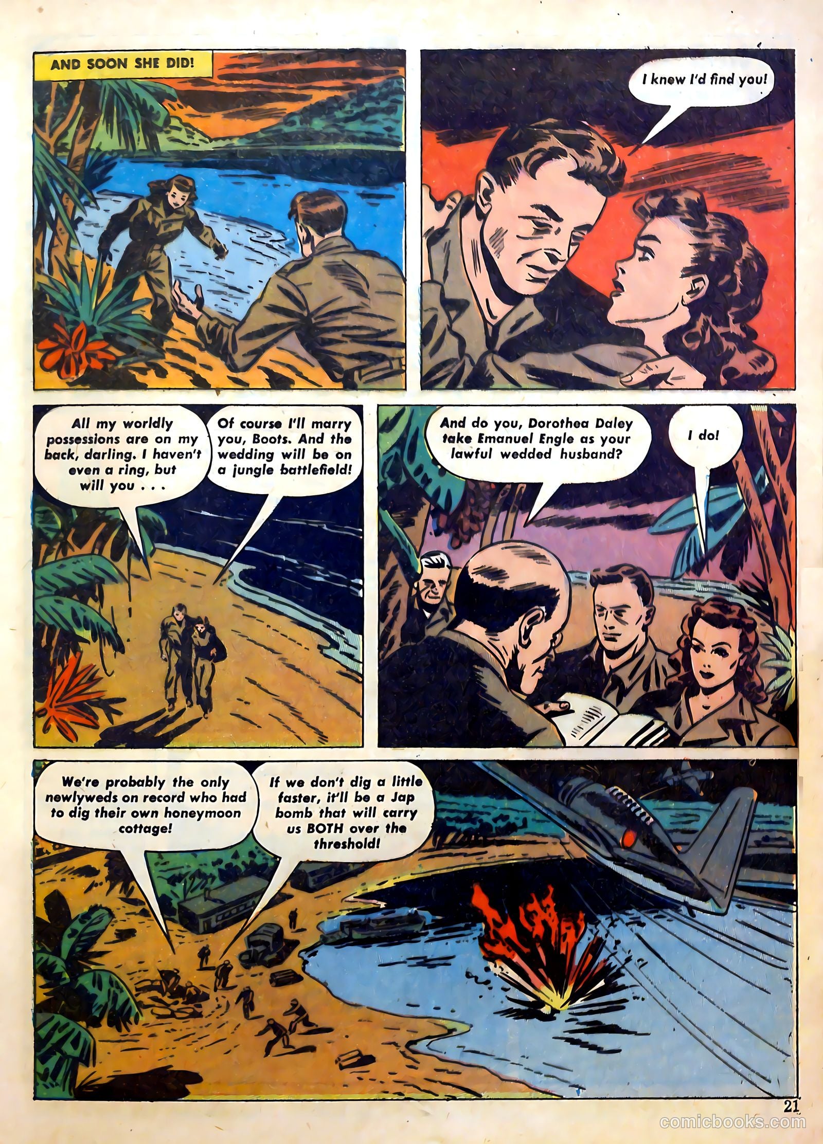 Calling All Girls #26 (1956) — page 21 of 60