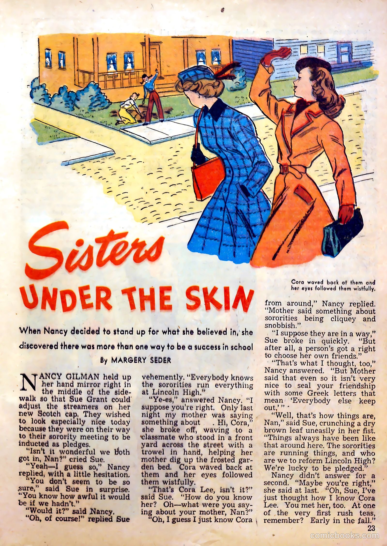 Calling All Girls #26 (1956) — page 23 of 60