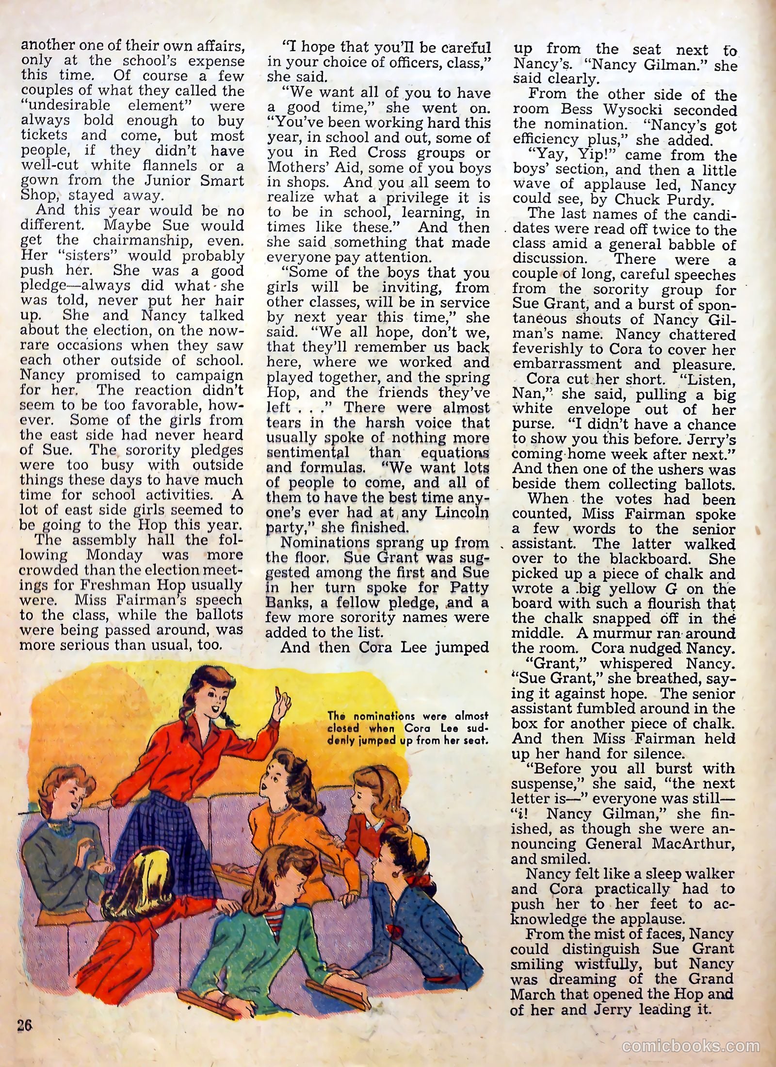 Calling All Girls #26 (1956) — page 26 of 60