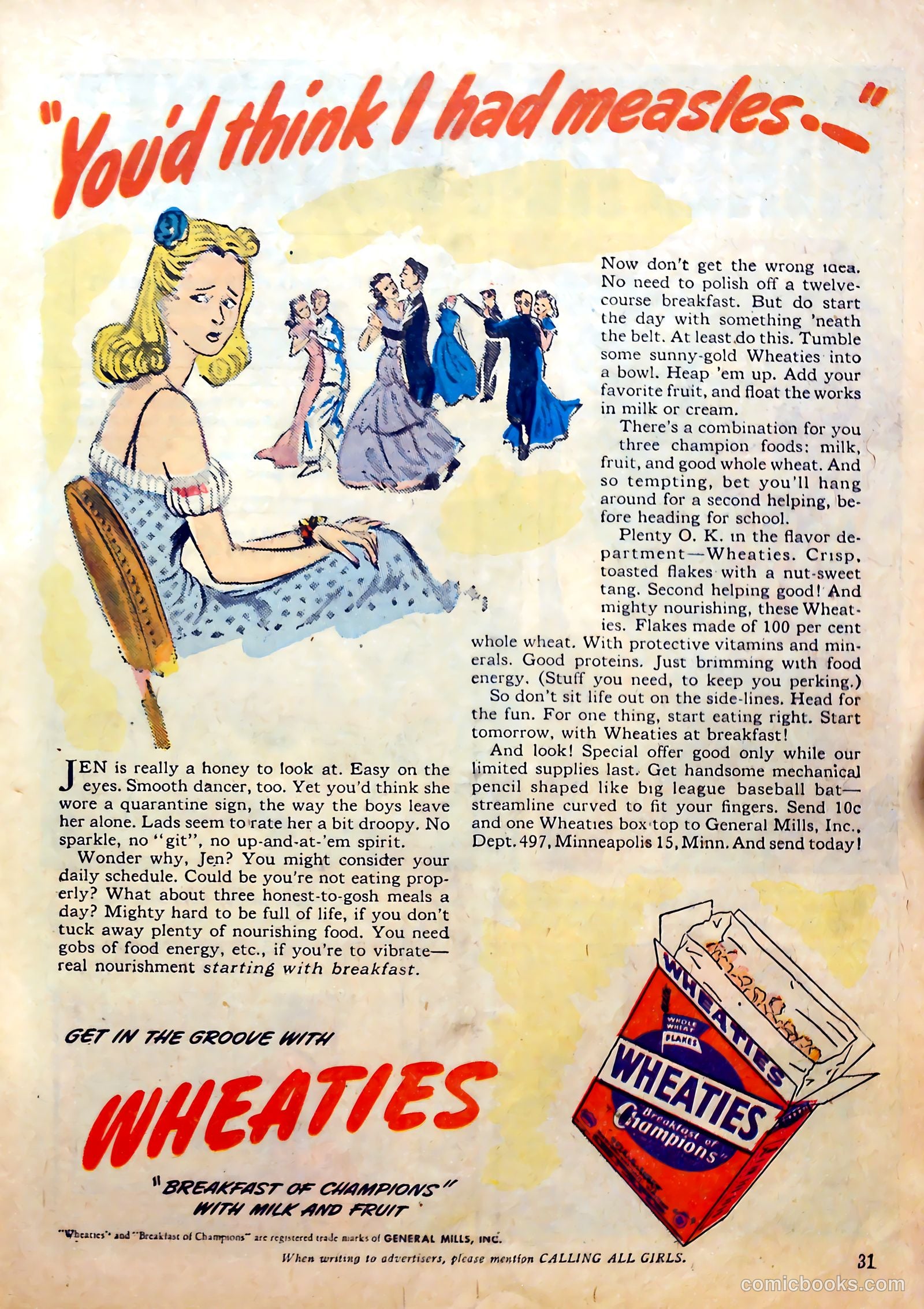 Calling All Girls #26 (1956) — page 31 of 60