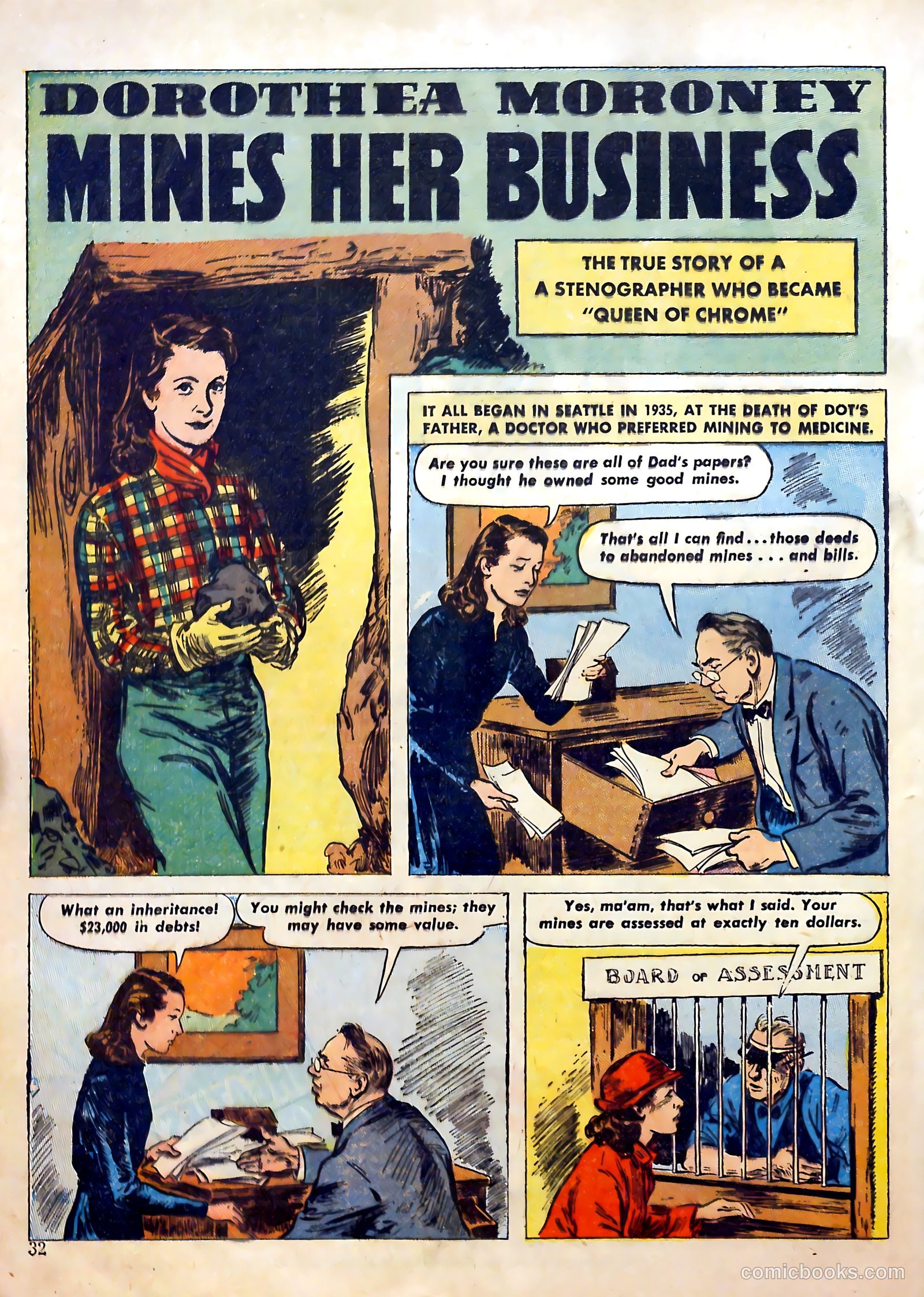 Calling All Girls #26 (1956) — page 32 of 60