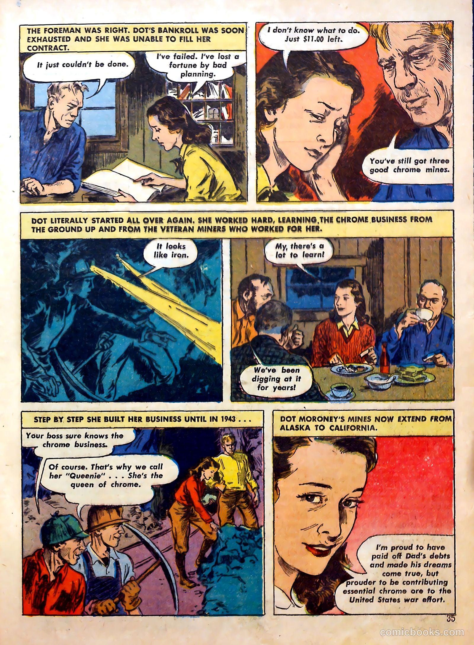 Calling All Girls #26 (1956) — page 35 of 60