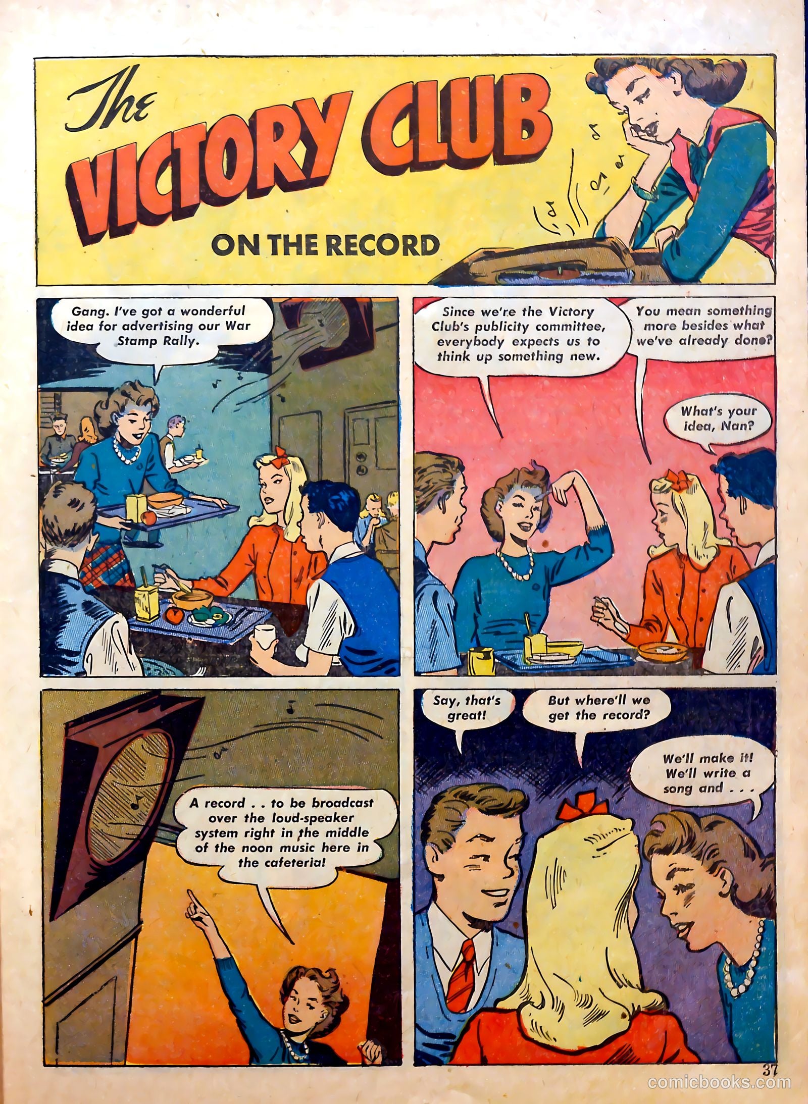 Calling All Girls #26 (1956) — page 37 of 60