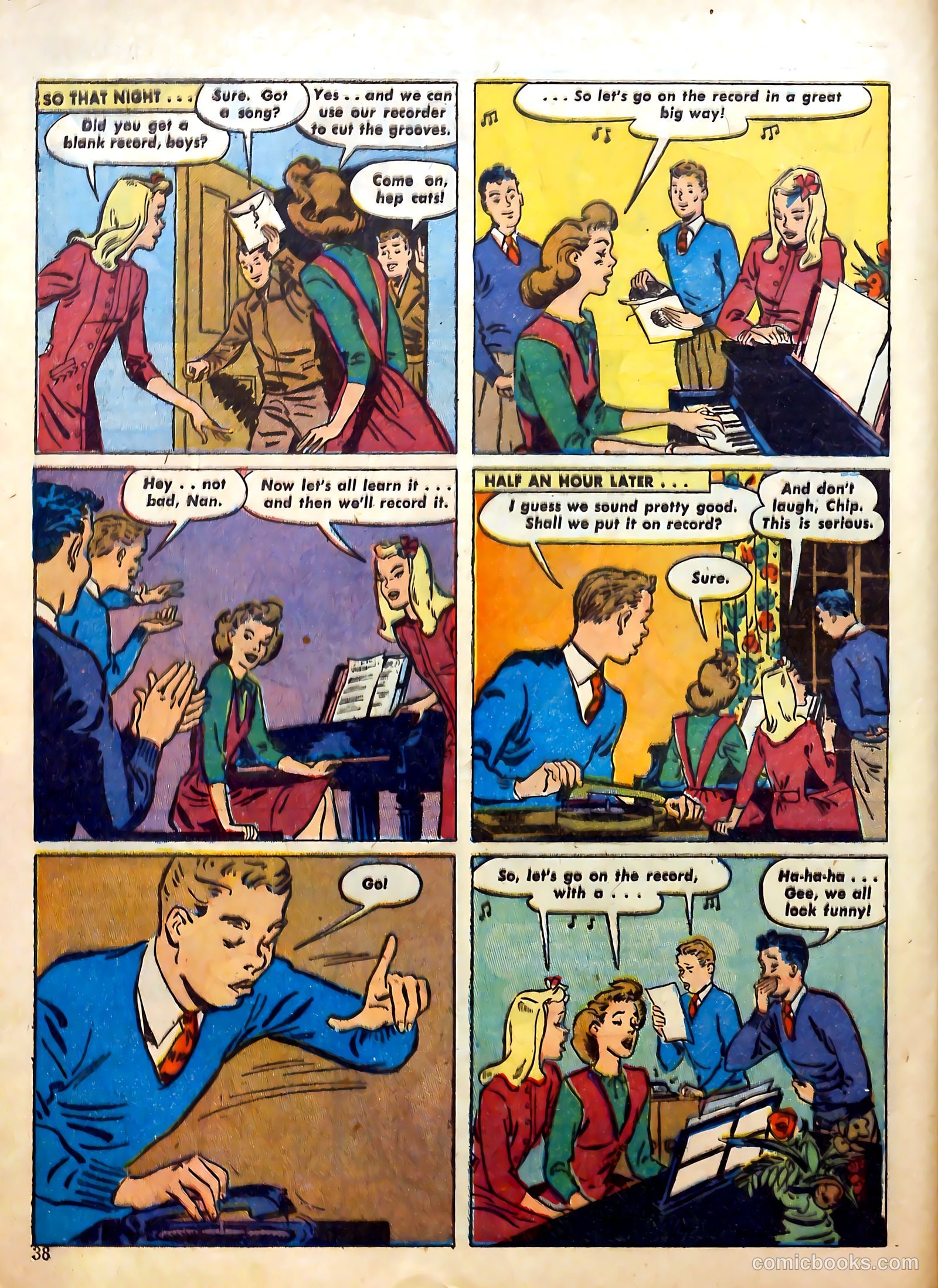 Calling All Girls #26 (1956) — page 38 of 60