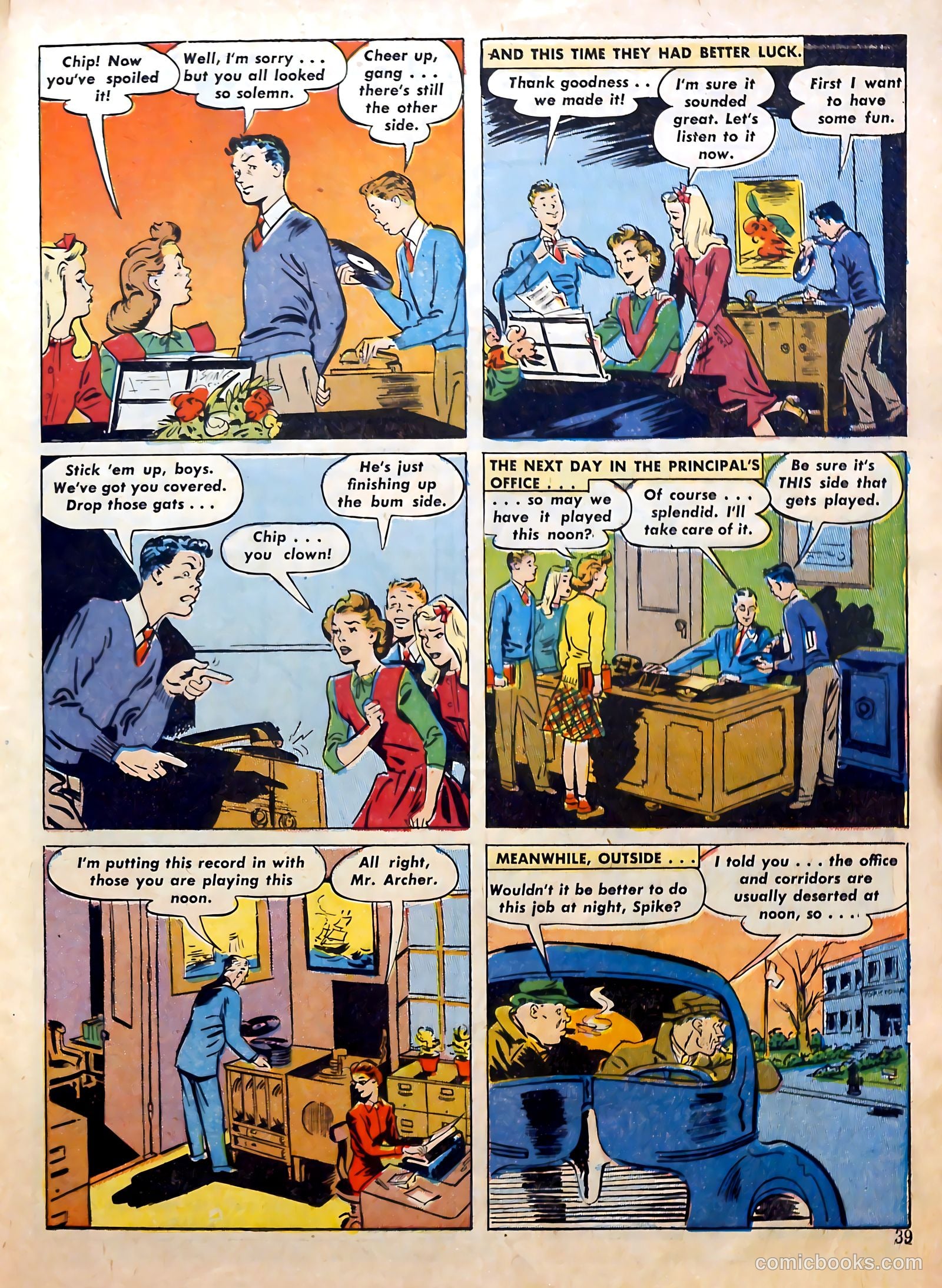 Calling All Girls #26 (1956) — page 39 of 60