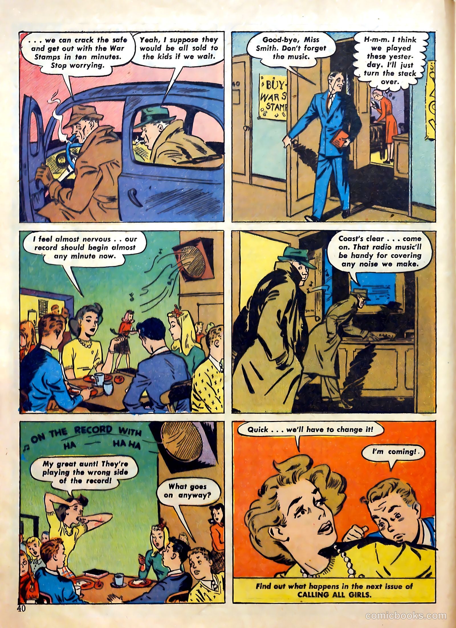 Calling All Girls #26 (1956) — page 40 of 60