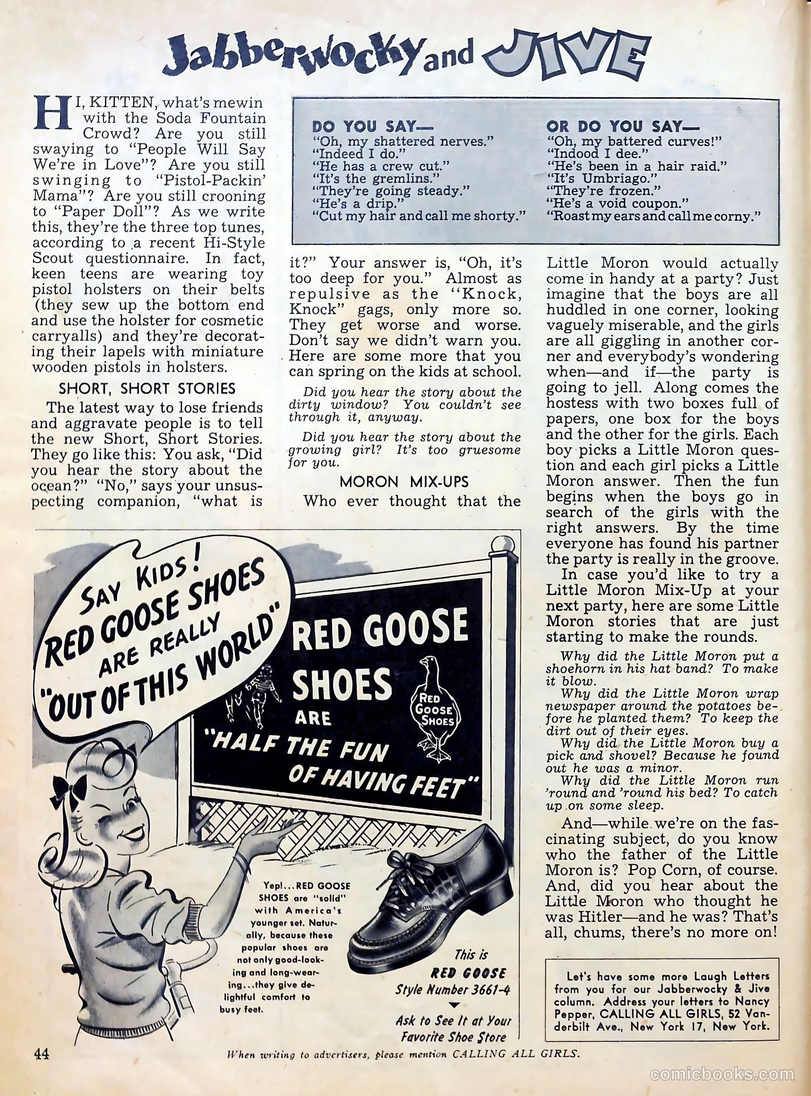 Calling All Girls #26 (1956) — page 44 of 60