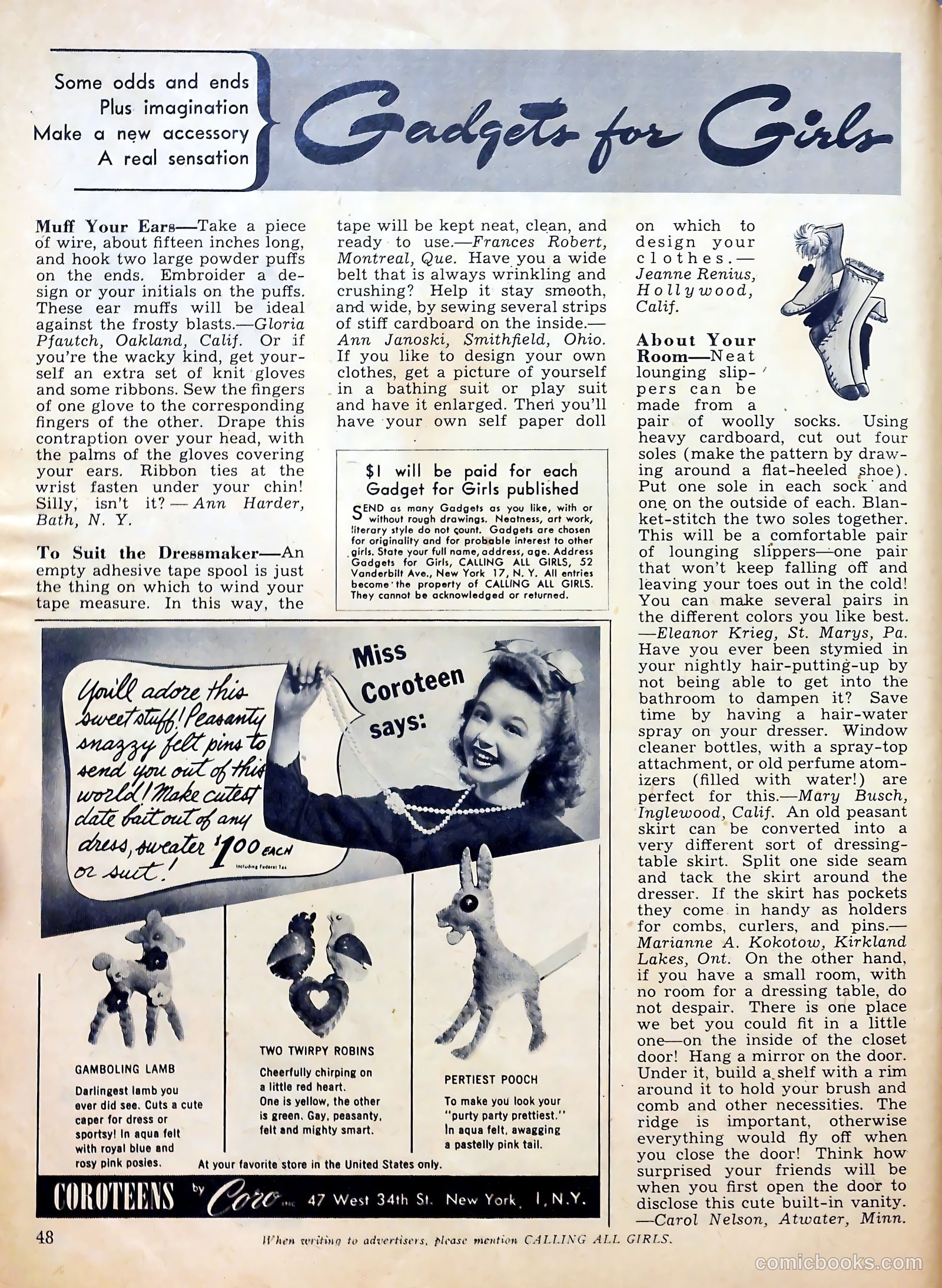 Calling All Girls #26 (1956) — page 48 of 60