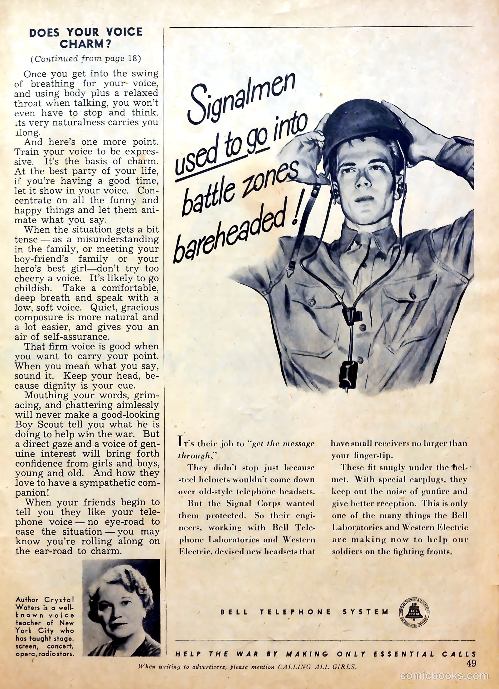 Calling All Girls #26 (1956) — page 49 of 60