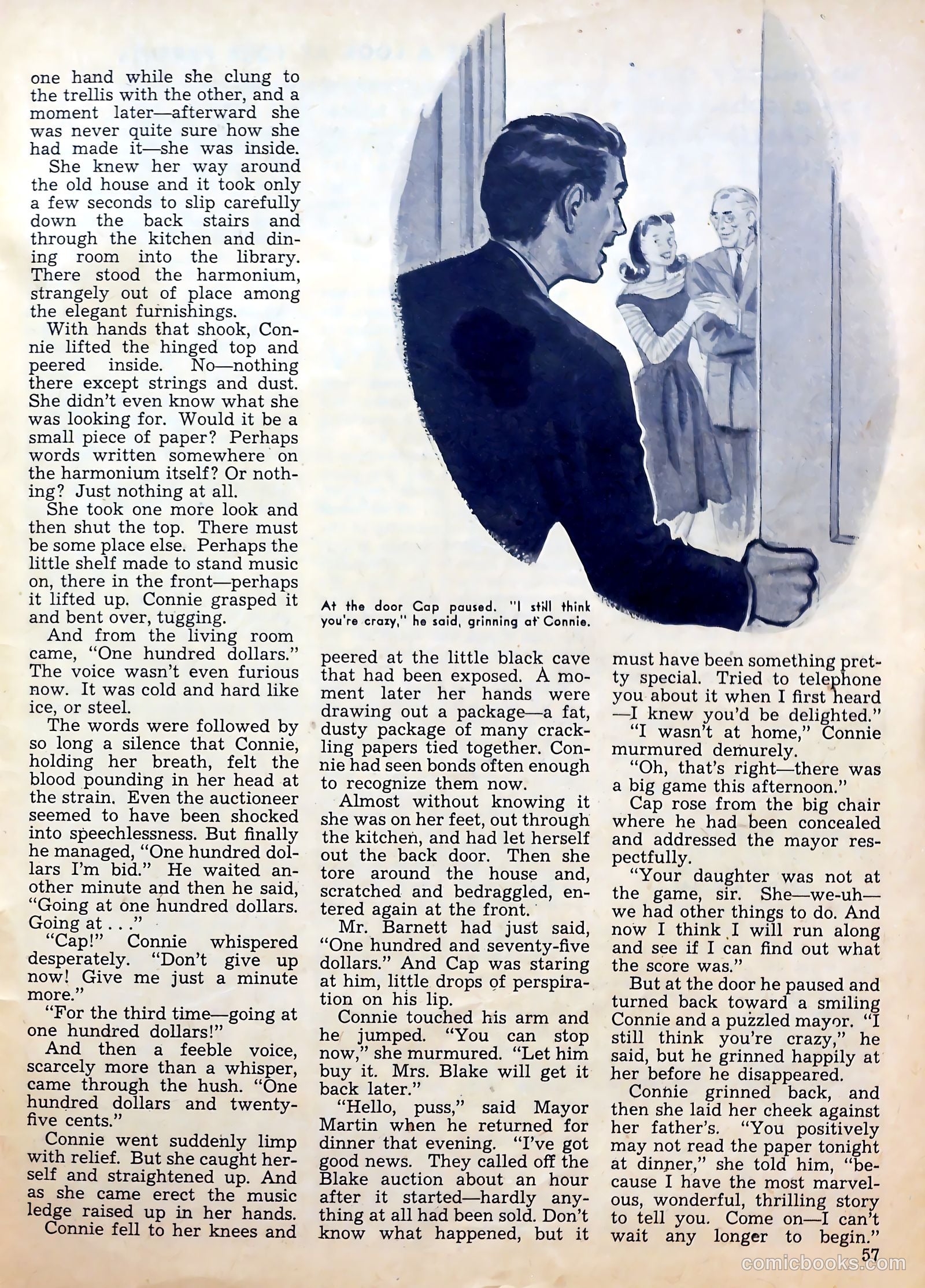 Calling All Girls #26 (1956) — page 57 of 60