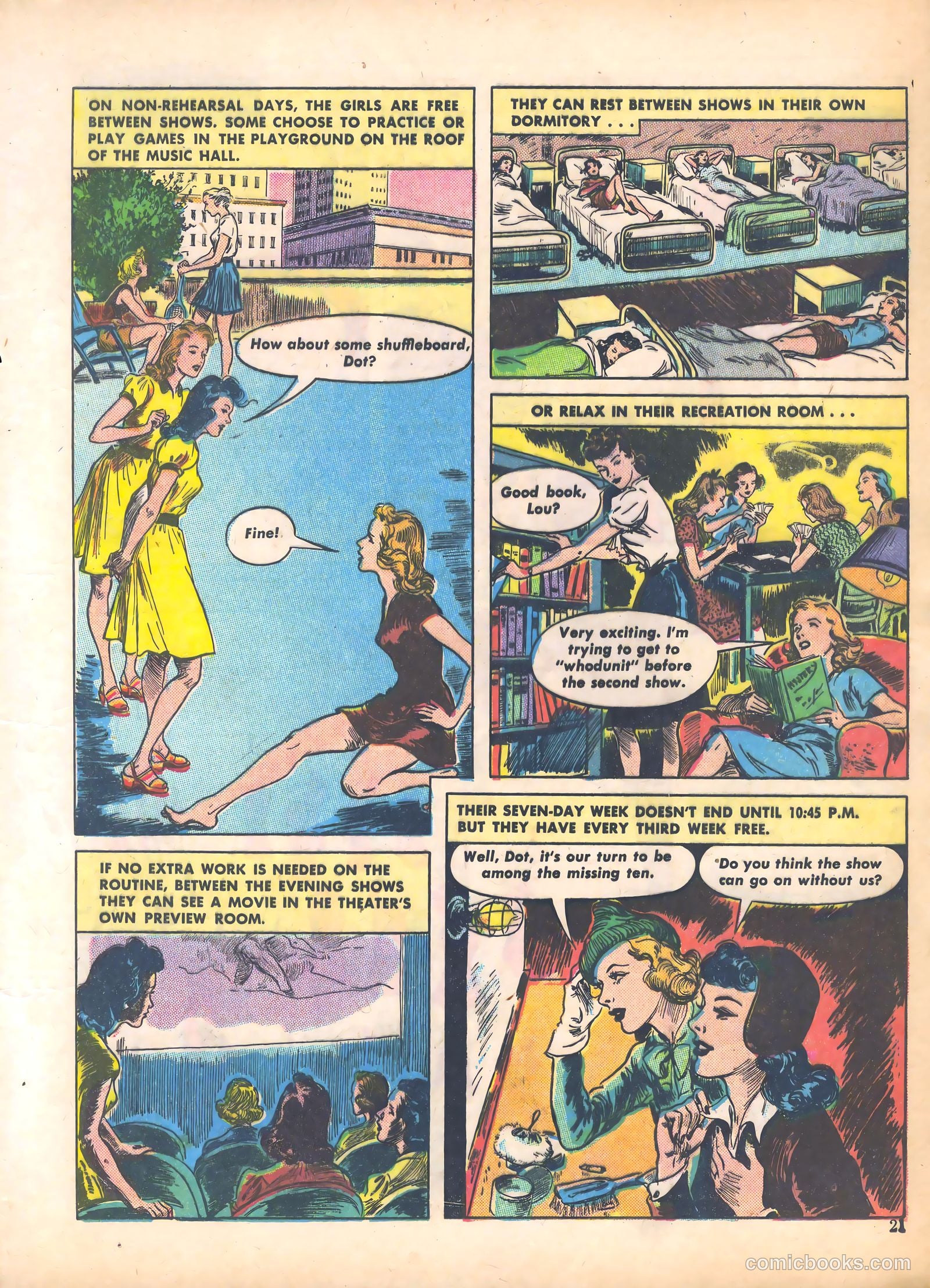 Calling All Girls #27 (1957) — page 21 of 60