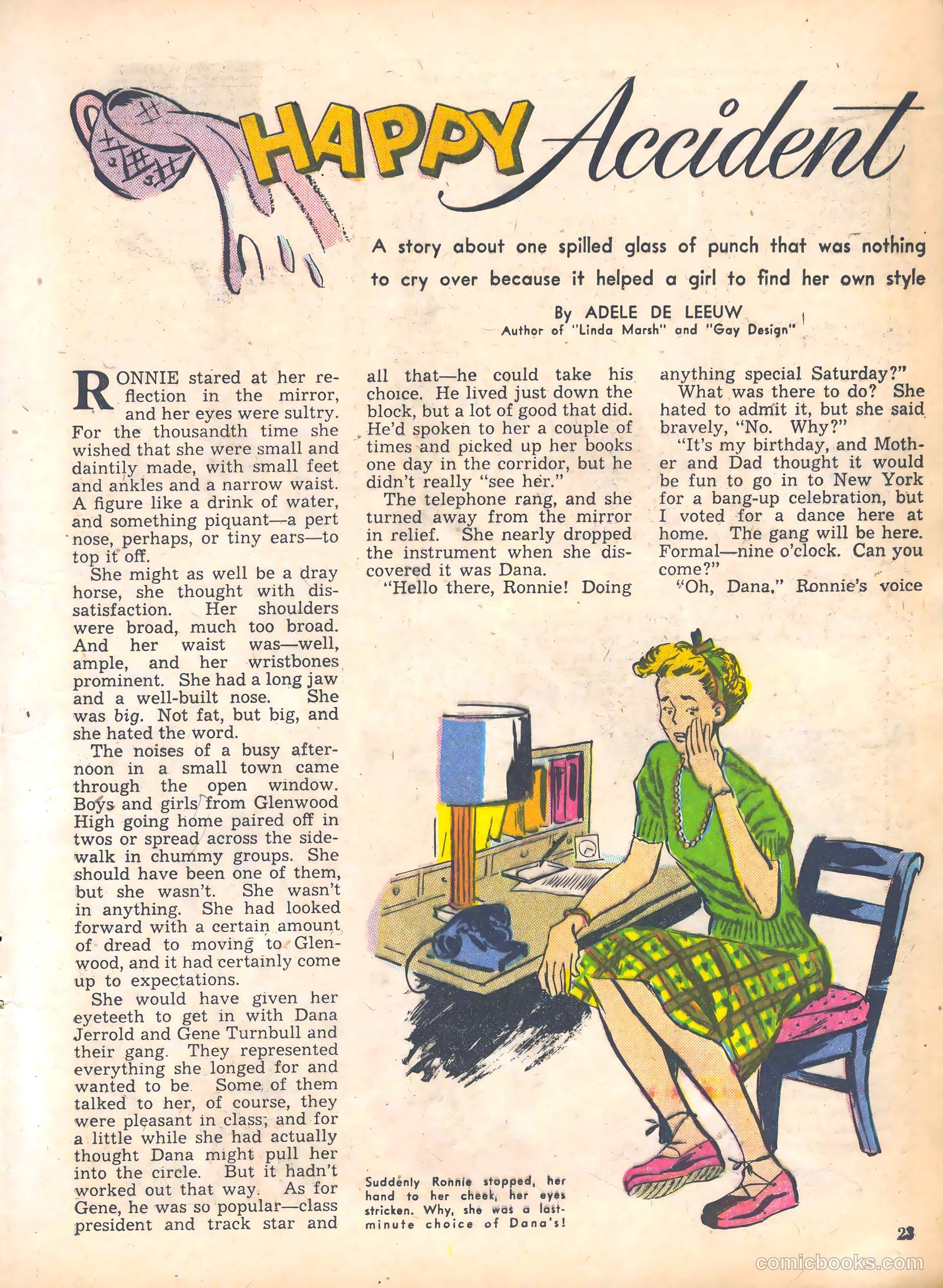 Calling All Girls #27 (1957) — page 23 of 60