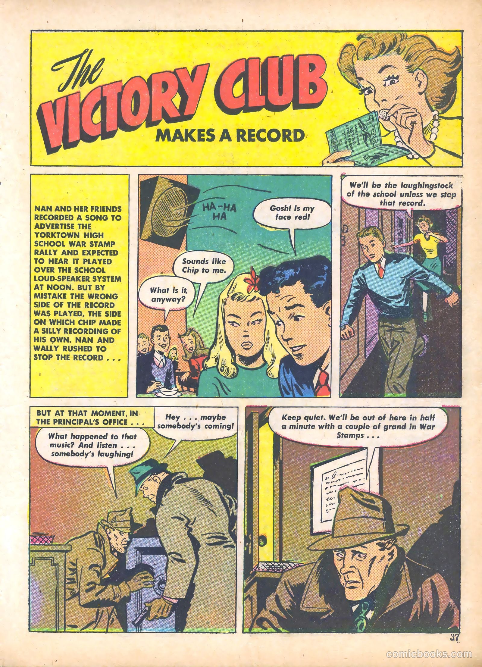 Calling All Girls #27 (1957) — page 37 of 60