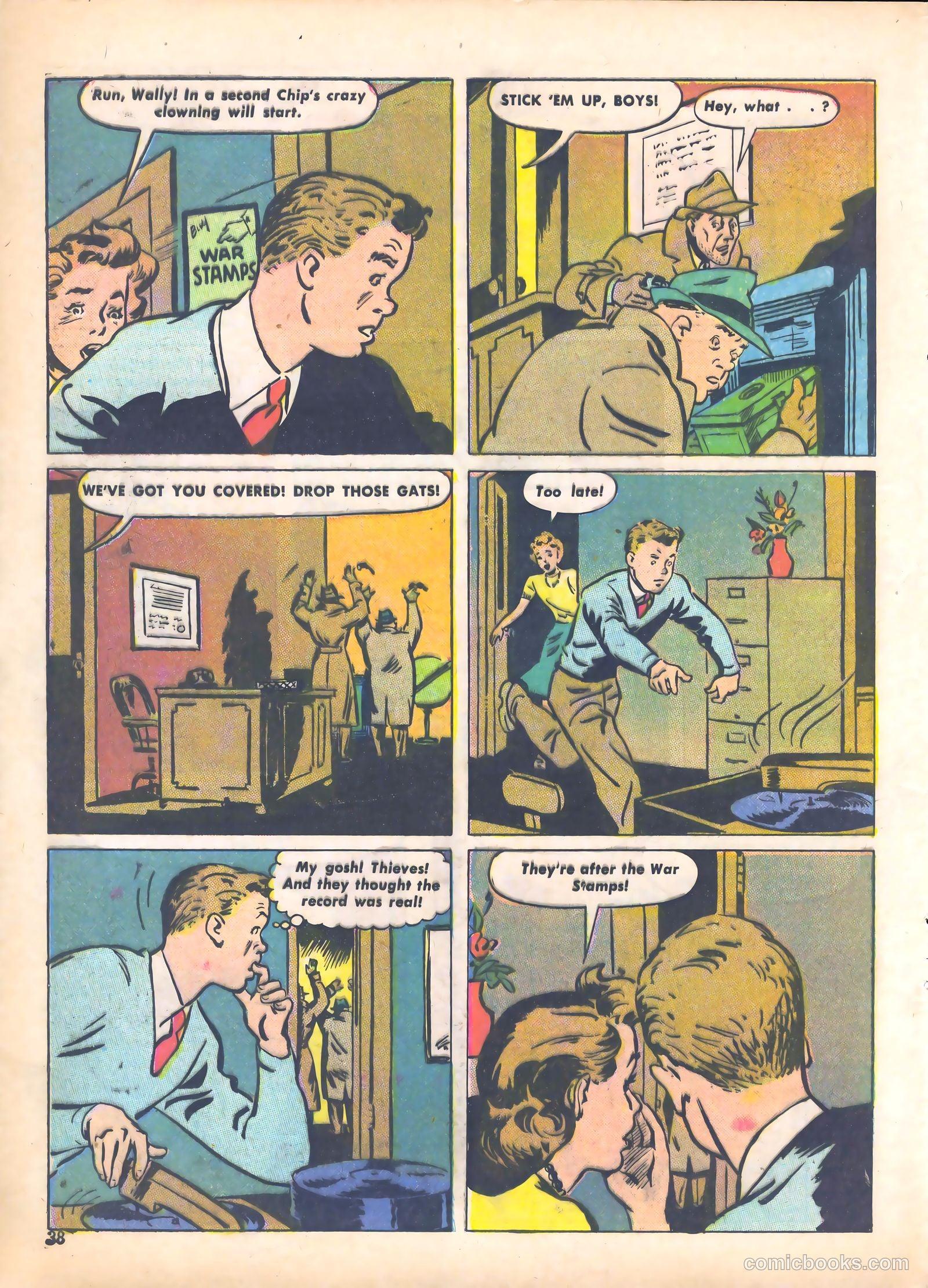 Calling All Girls #27 (1957) — page 38 of 60