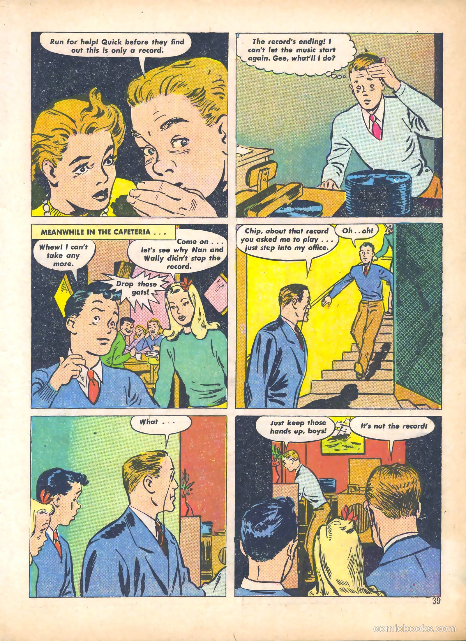 Calling All Girls #27 (1957) — page 39 of 60