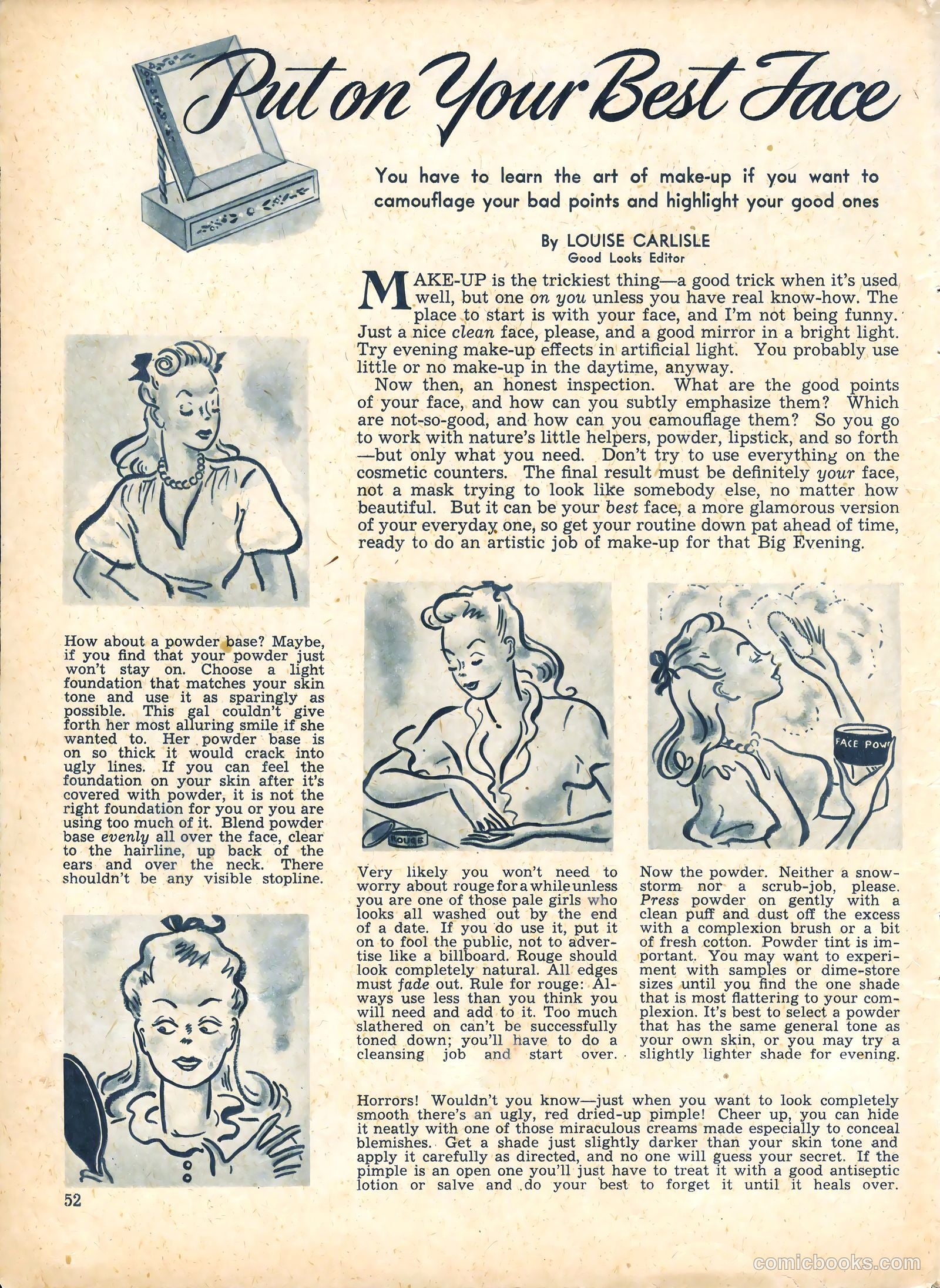 Calling All Girls #27 (1957) — page 52 of 60