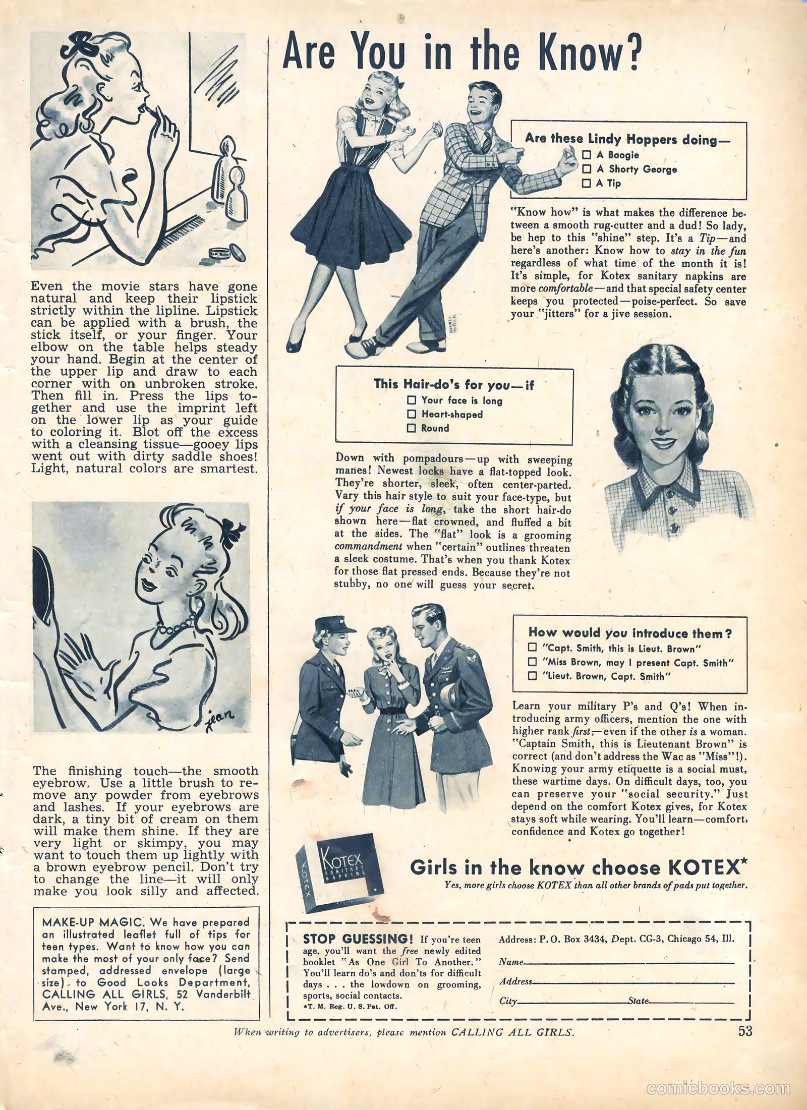 Calling All Girls #27 (1957) — page 53 of 60
