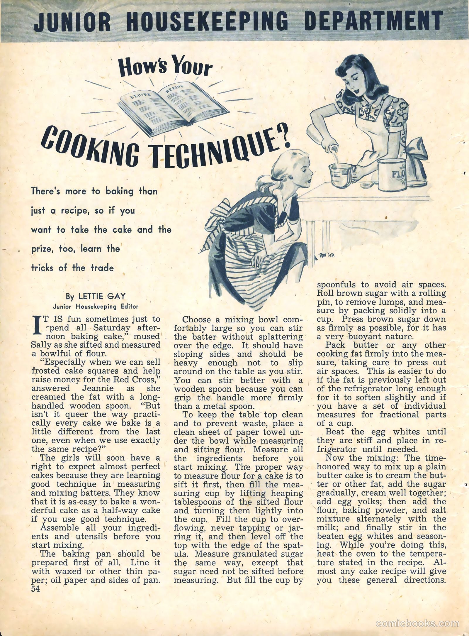 Calling All Girls #27 (1957) — page 54 of 60