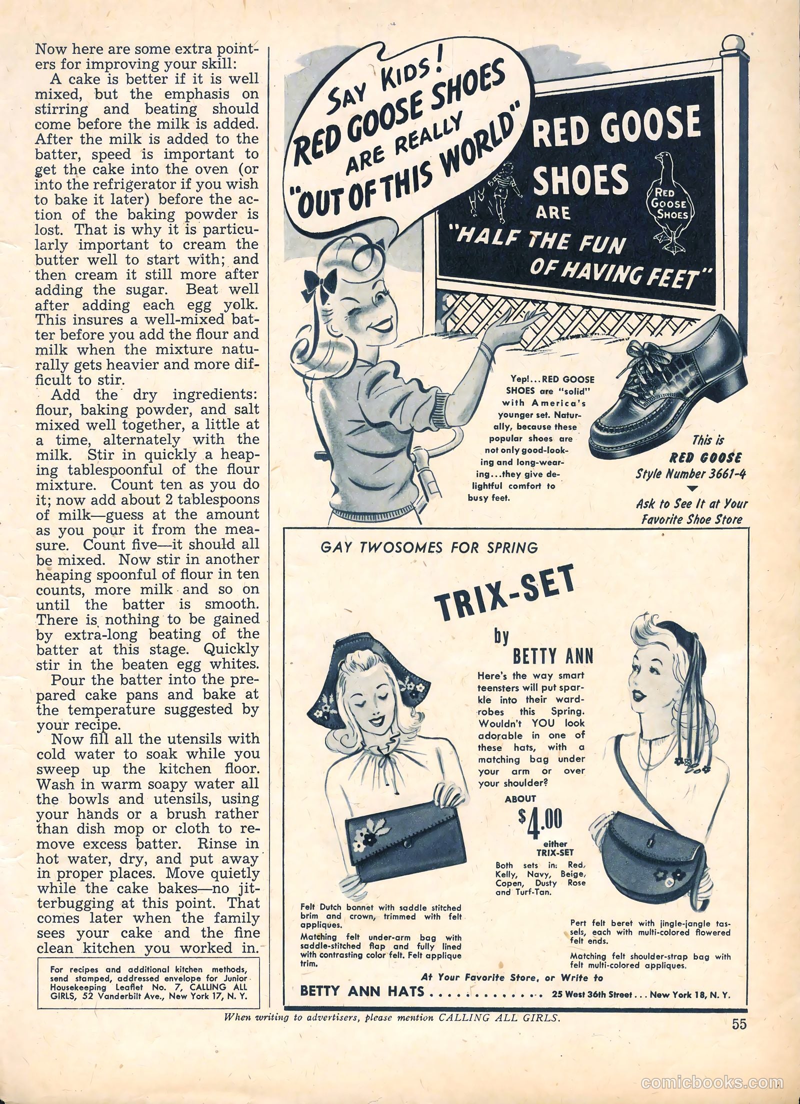 Calling All Girls #27 (1957) — page 55 of 60