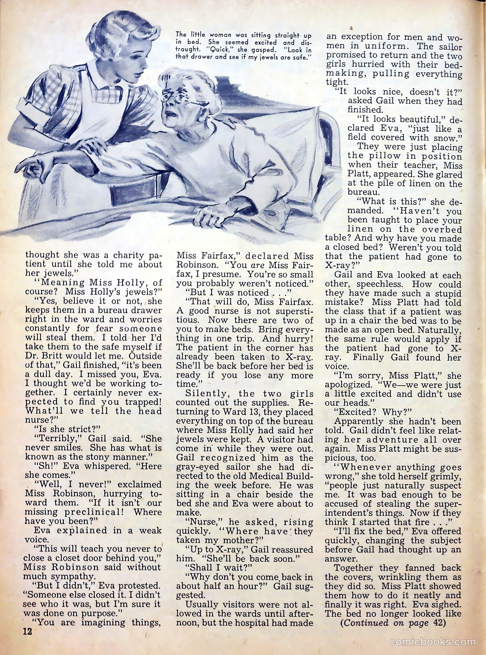 Calling All Girls #28 (1957) — page 12 of 60