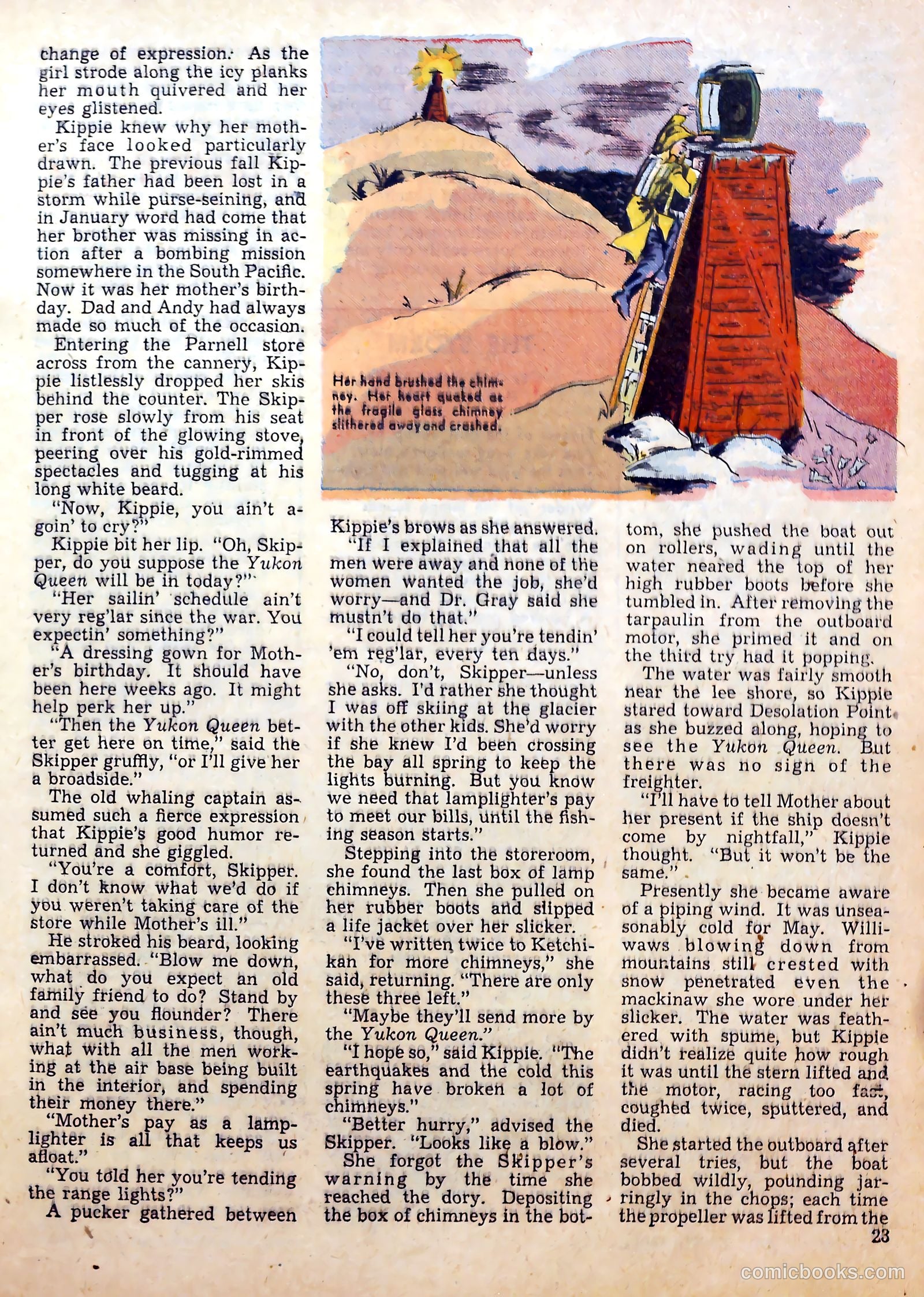 Calling All Girls #28 (1957) — page 23 of 60