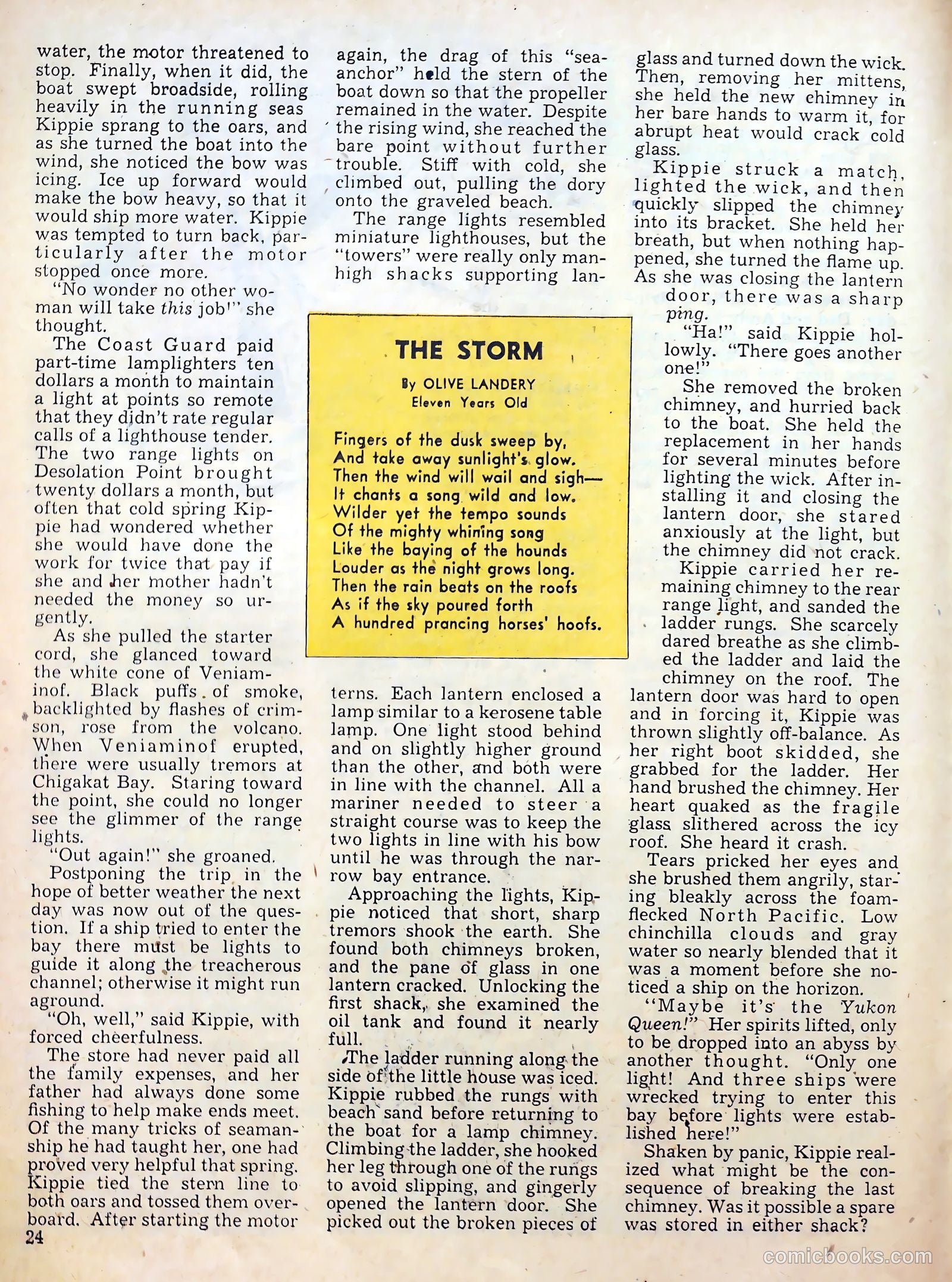 Calling All Girls #28 (1957) — page 24 of 60