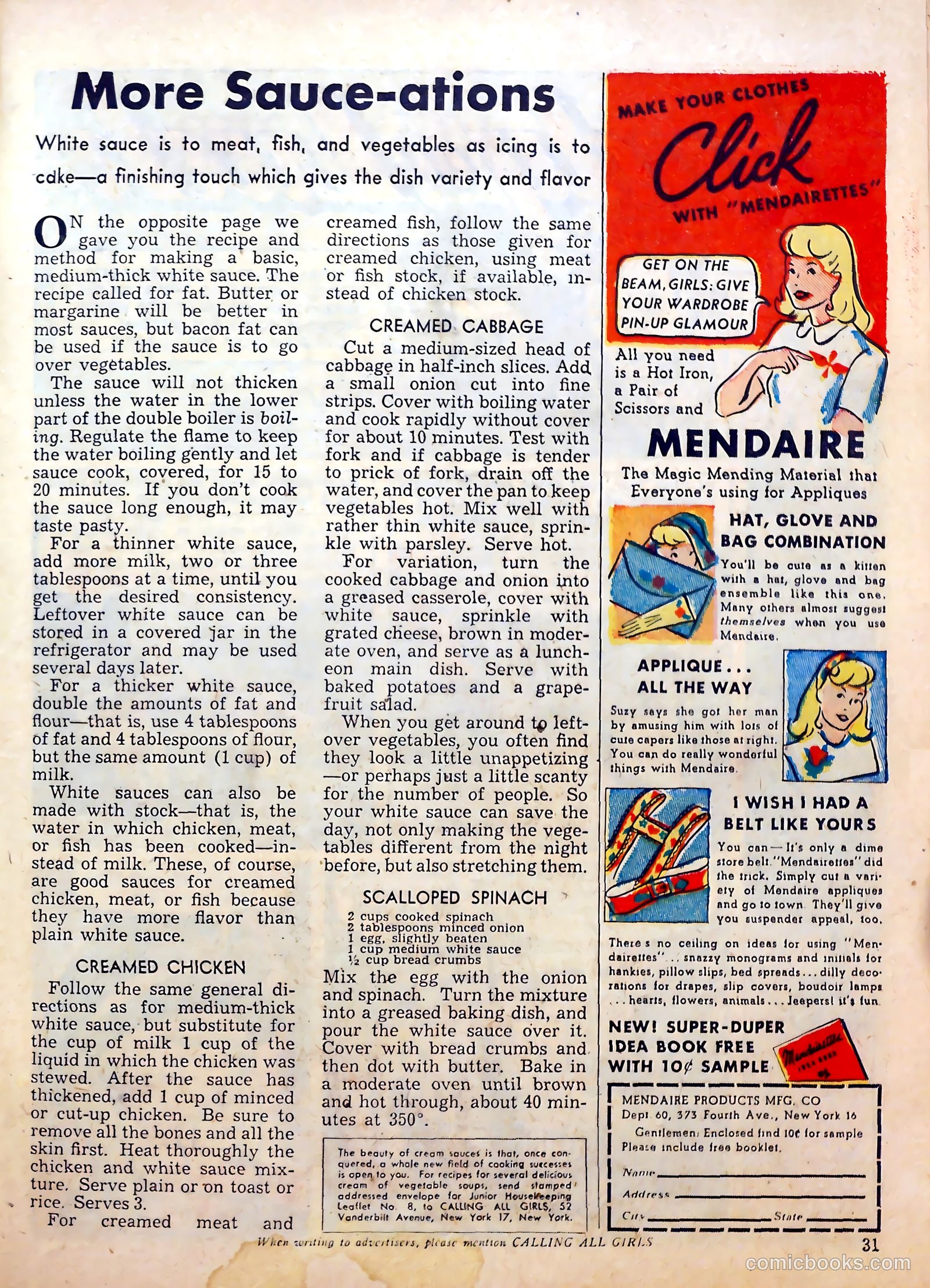 Calling All Girls #28 (1957) — page 31 of 60