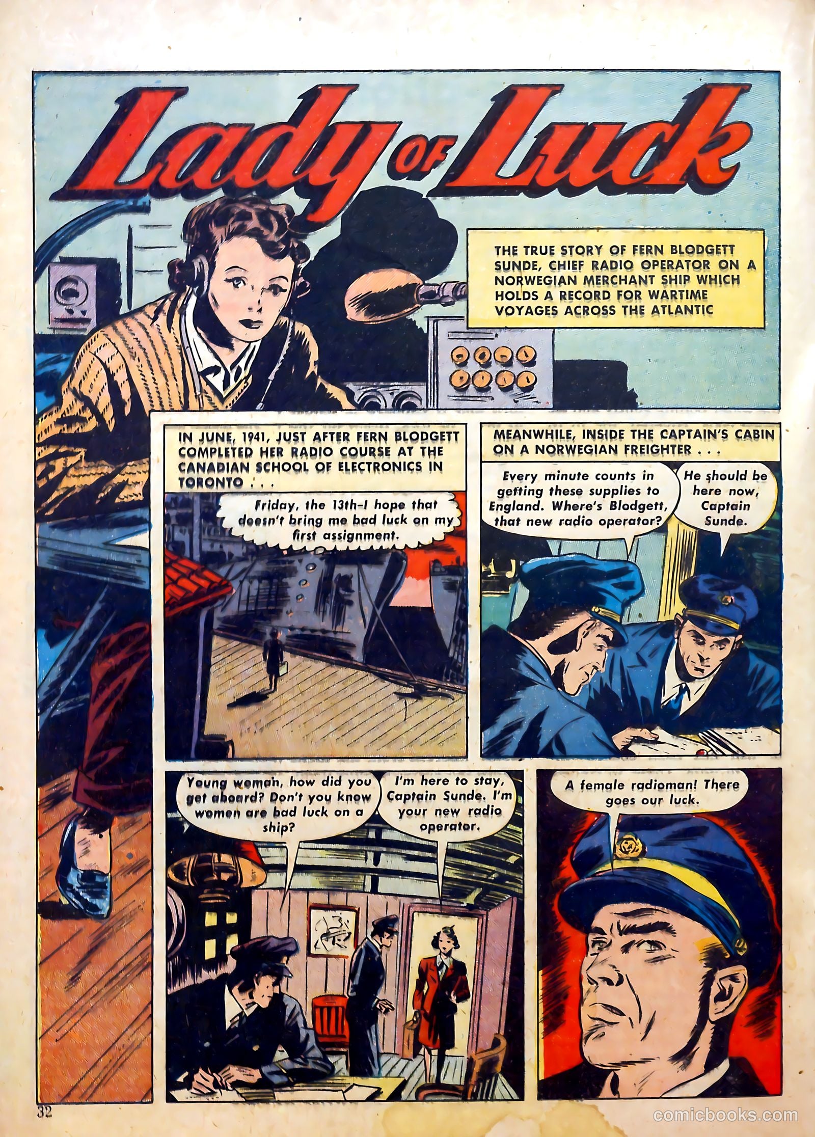 Calling All Girls #28 (1957) — page 32 of 60