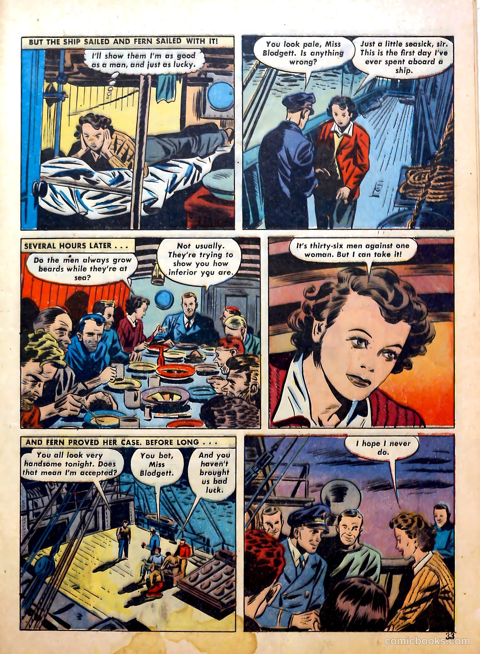 Calling All Girls #28 (1957) — page 33 of 60